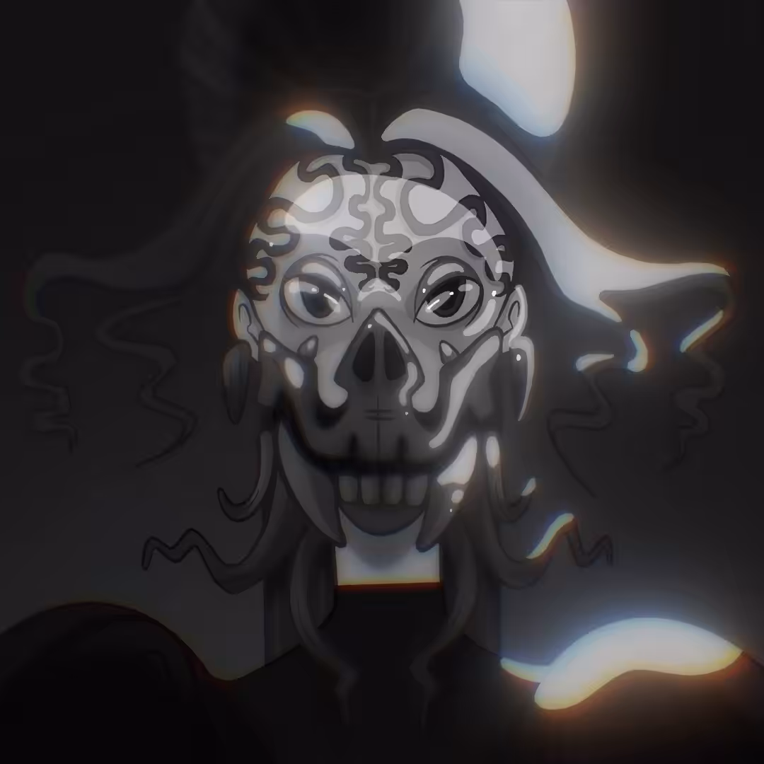 Chaos Magic Portrait - D.E.A.T.H.