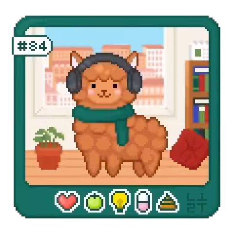 Pixel Alpaca #84