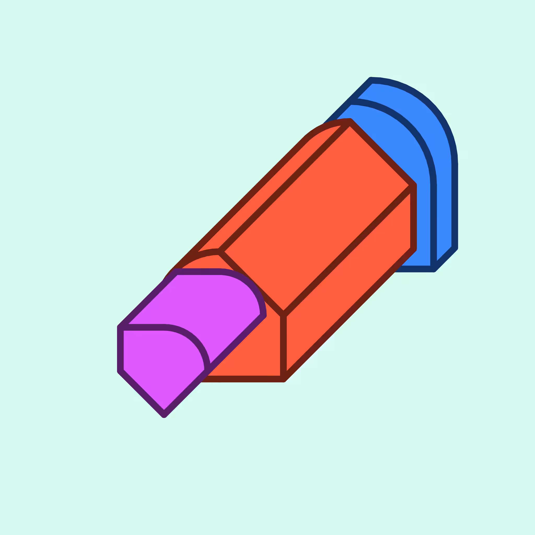 Calm shapes #3