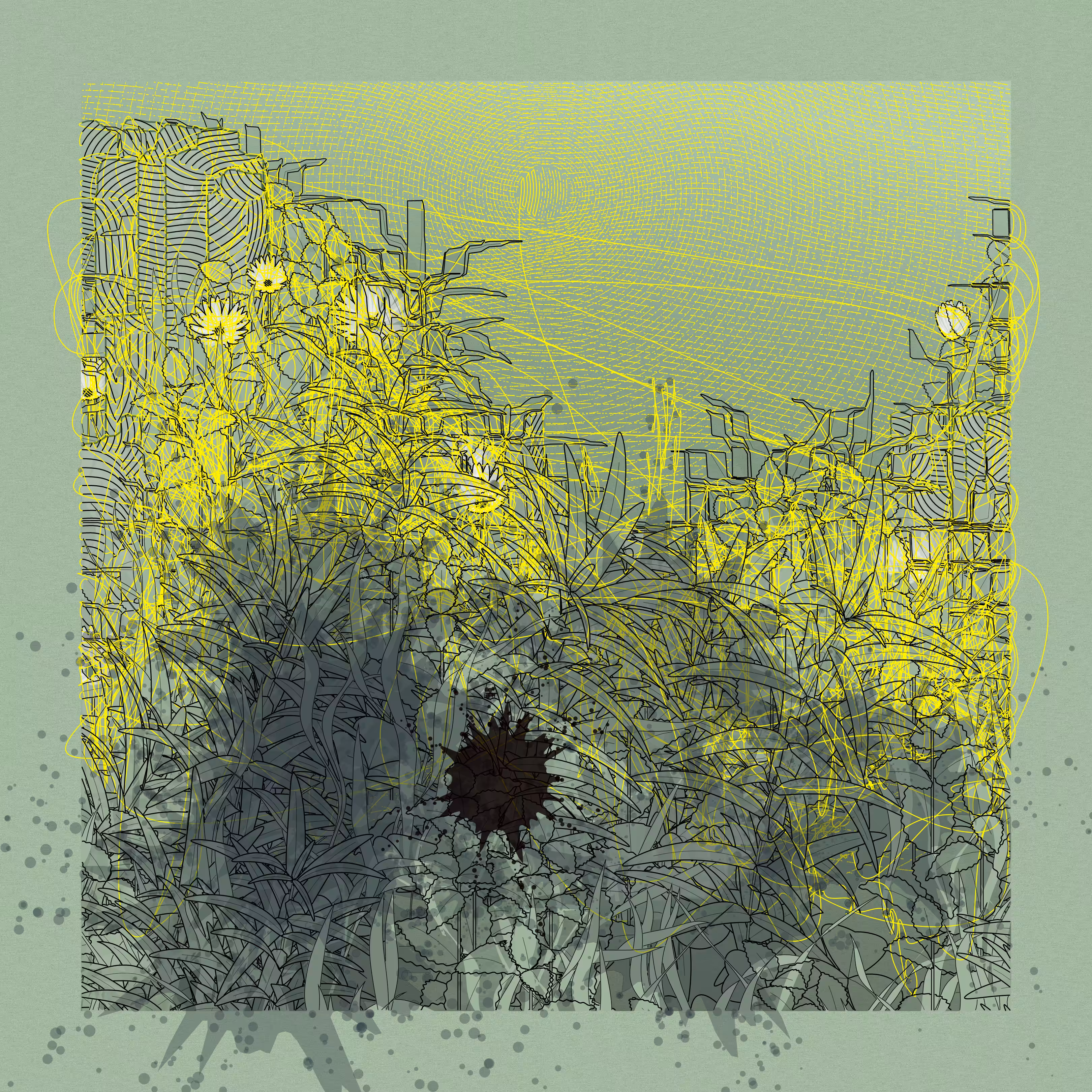 Landscape with Carbon Capture #1096