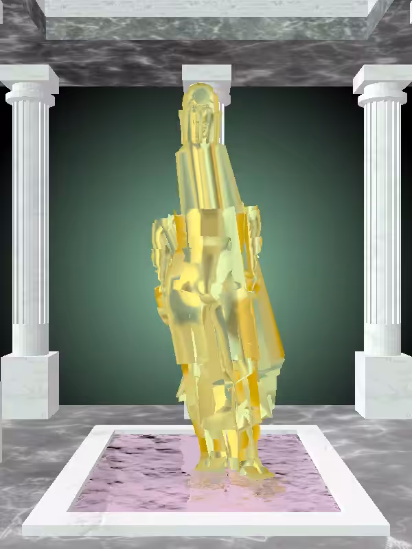HeavenComputer: The Plotting Green-Golden Goblet Man #3650