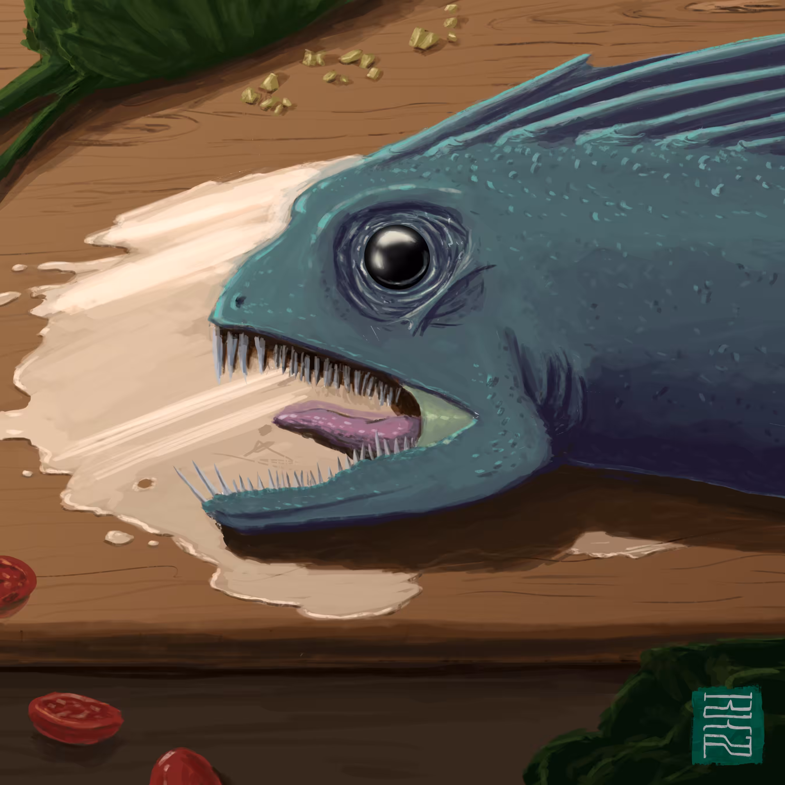 Tongue of a Demon Fish