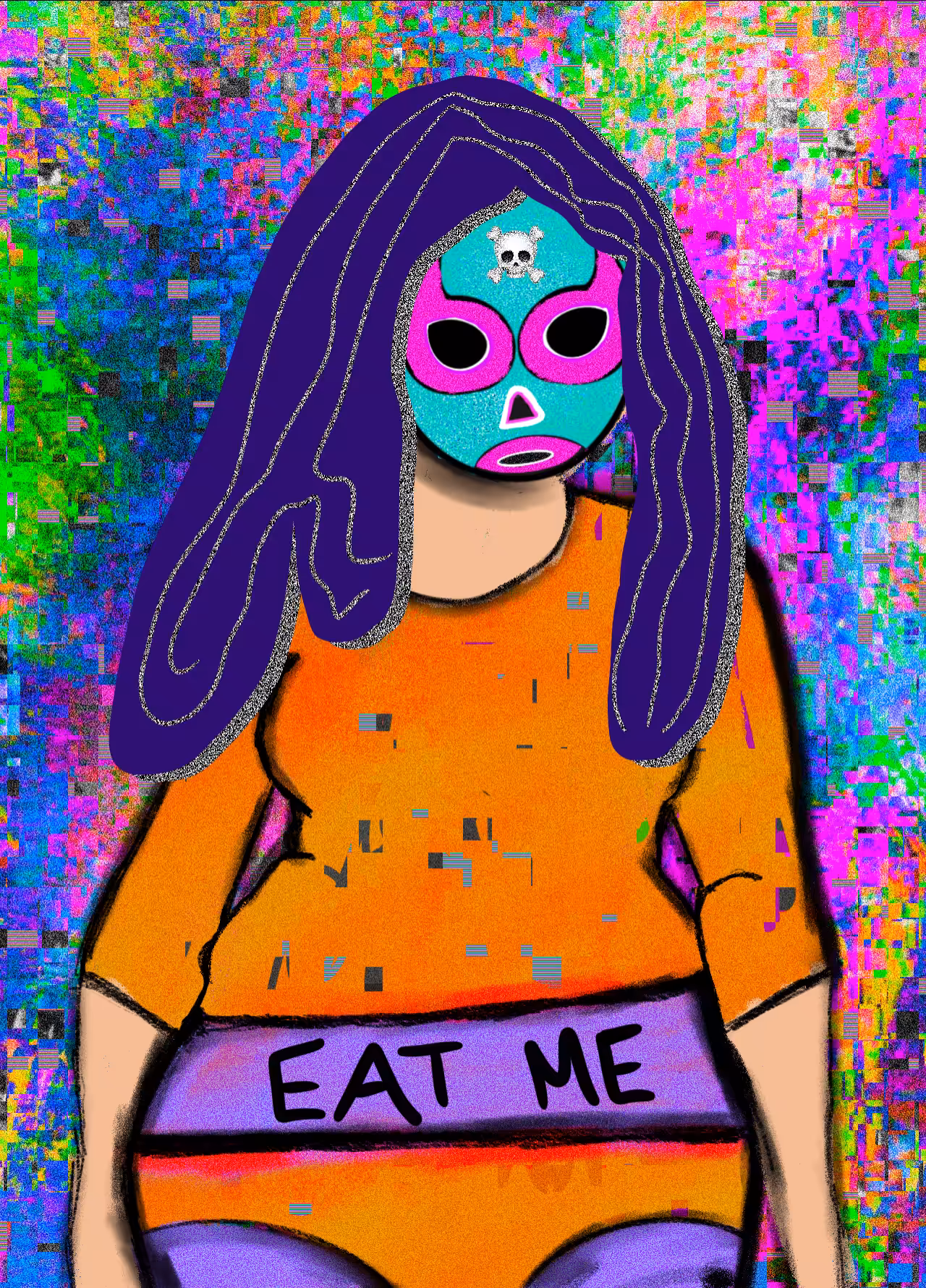 NFT luchadora #20