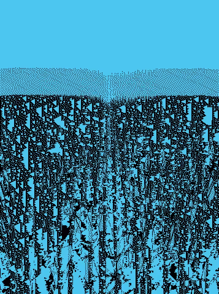 Digital Landscape: Field After Sunset 