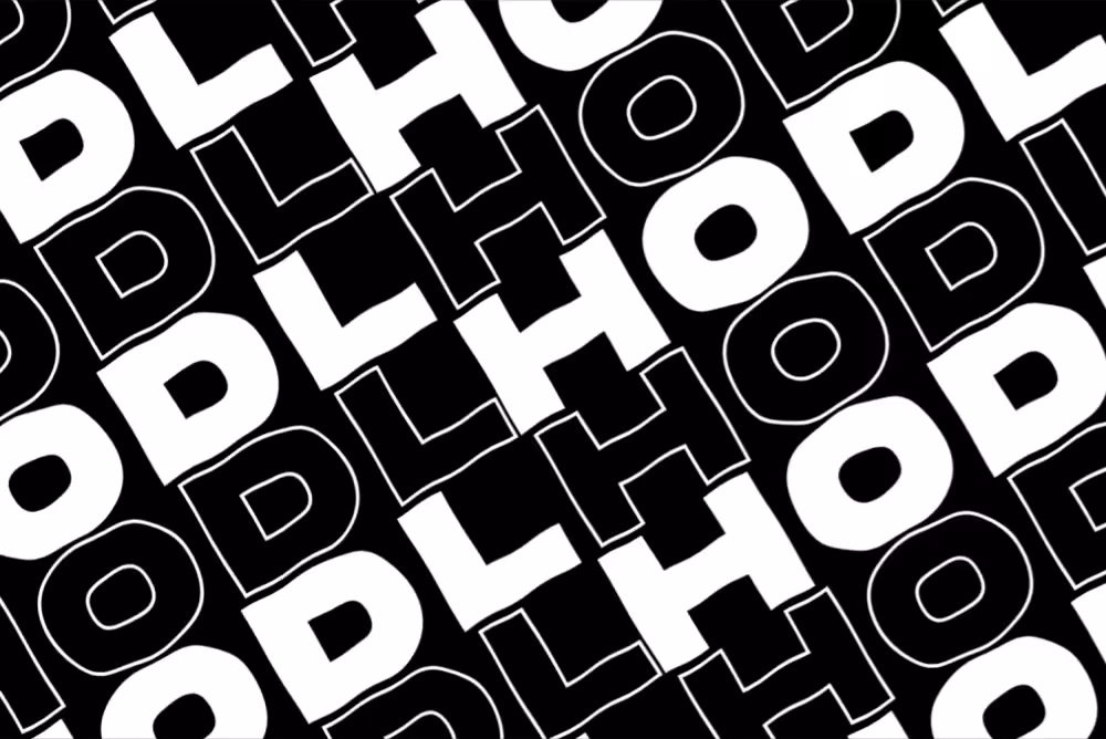 Black and White HODL