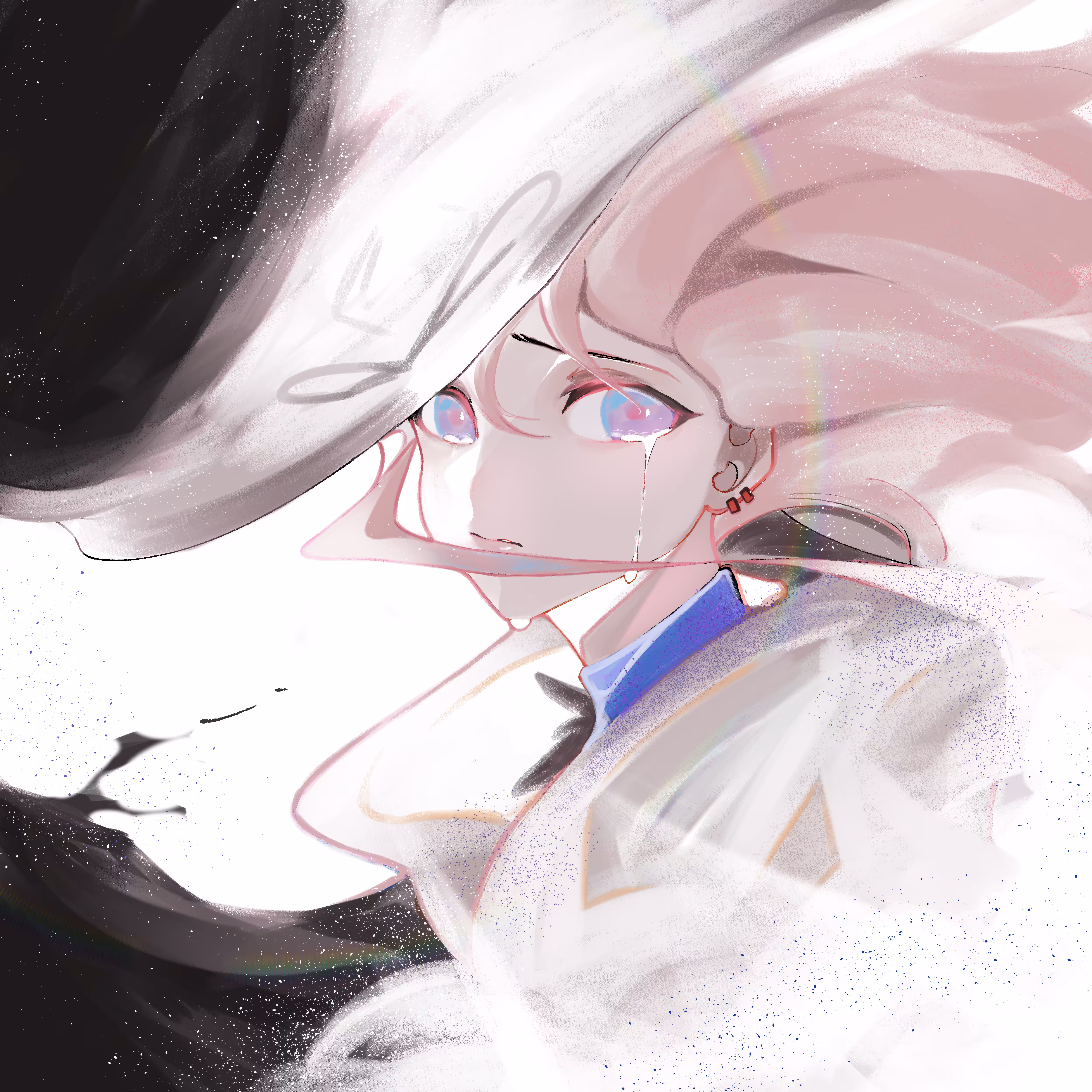 Crying from the stardust 