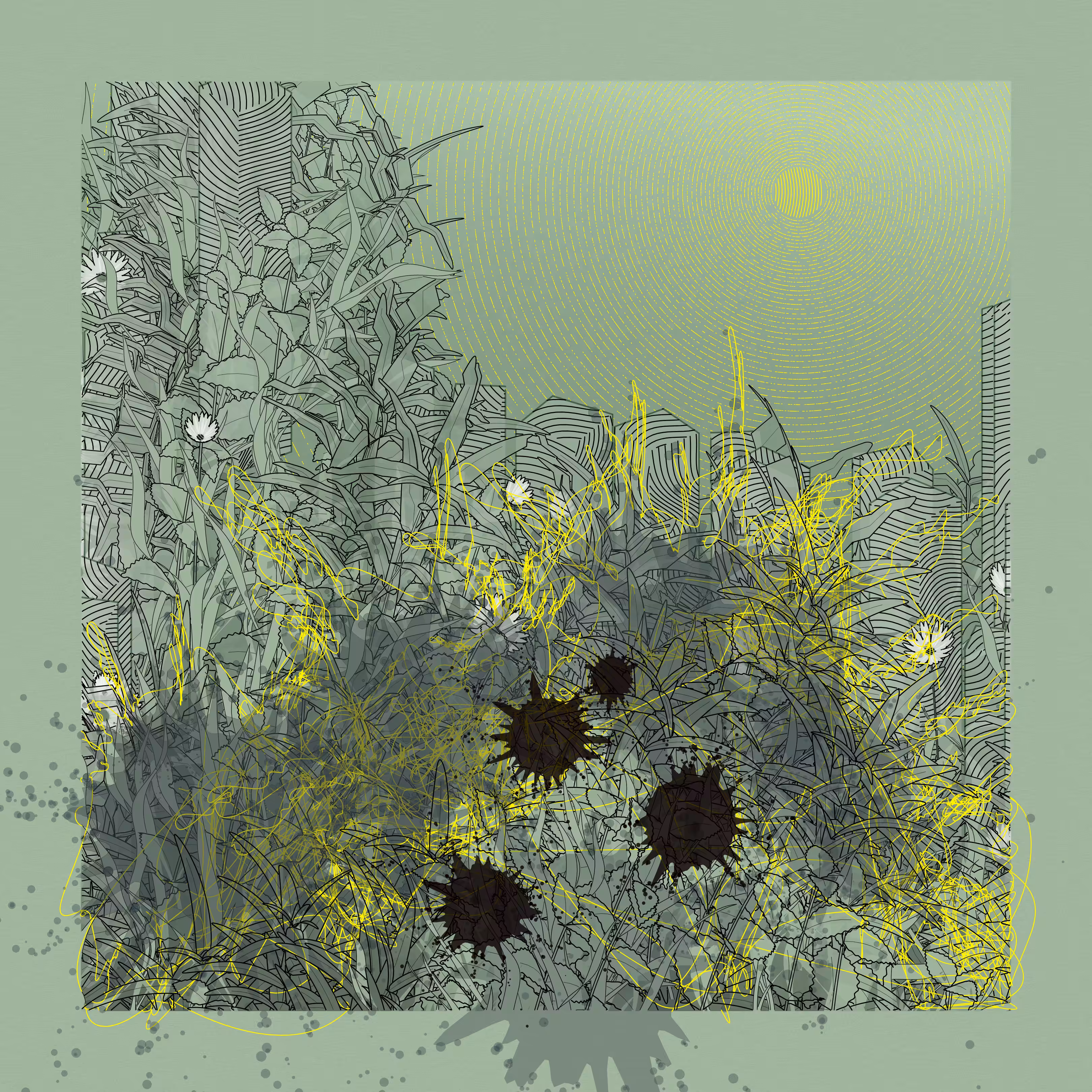 Landscape with Carbon Capture #7826