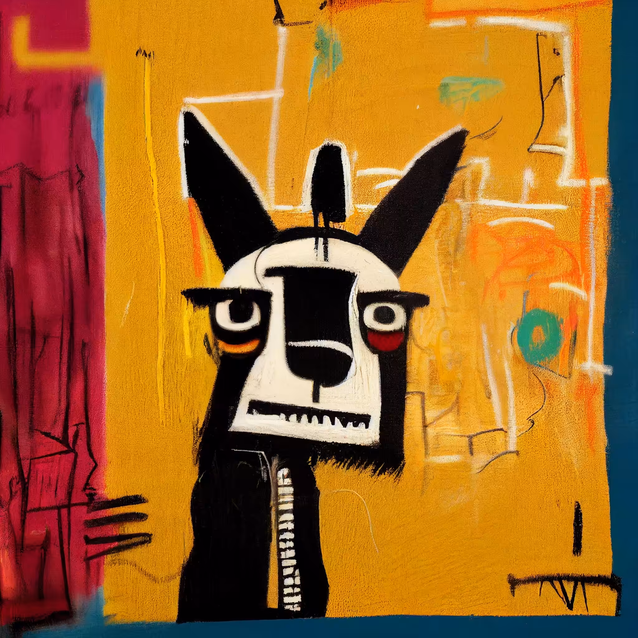 Basquiat Little Creatures: Little Creature #00053