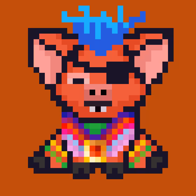 Punk Pig #00457