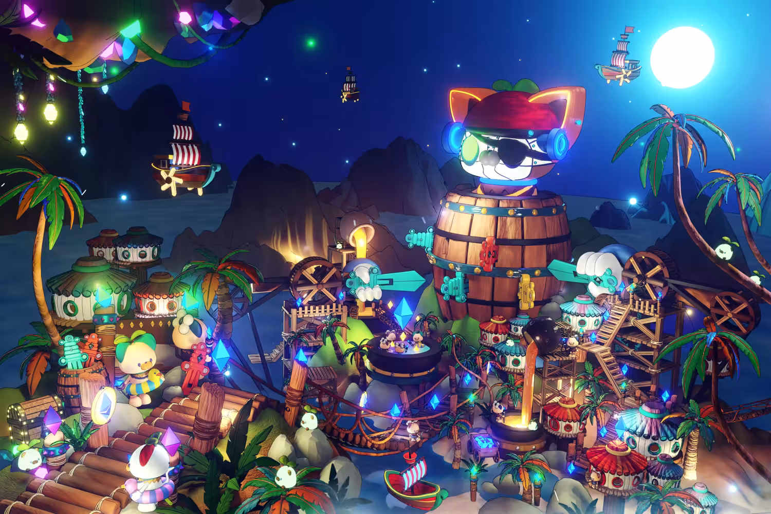 Pirate treasure Island !!