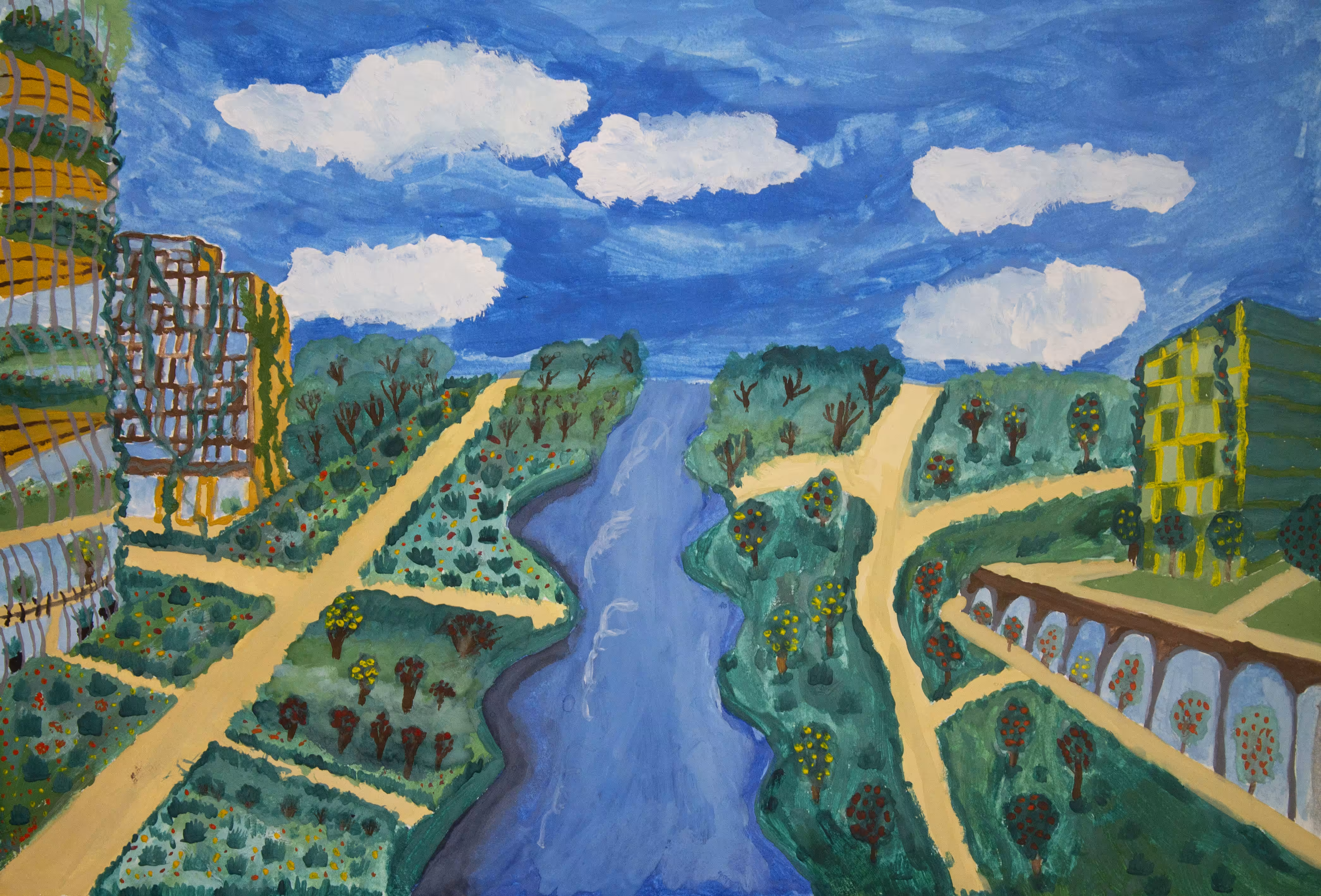 Physical art: City of Goodness and Tenderness
