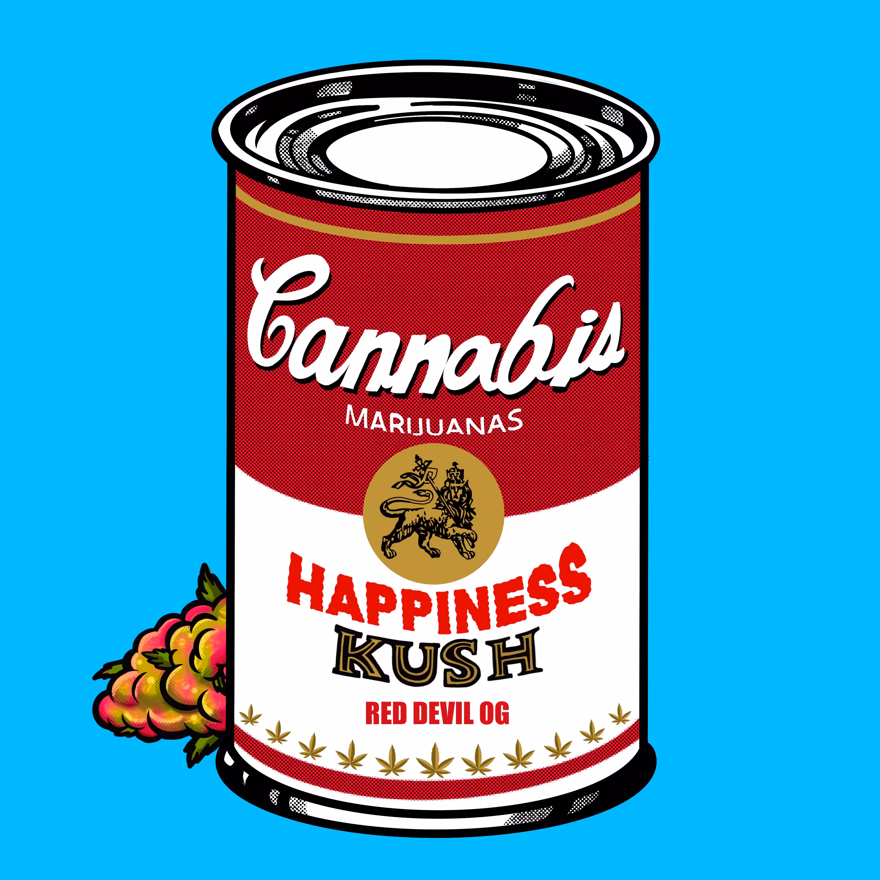 HAPPINESS CAN - RED DEVIL OG