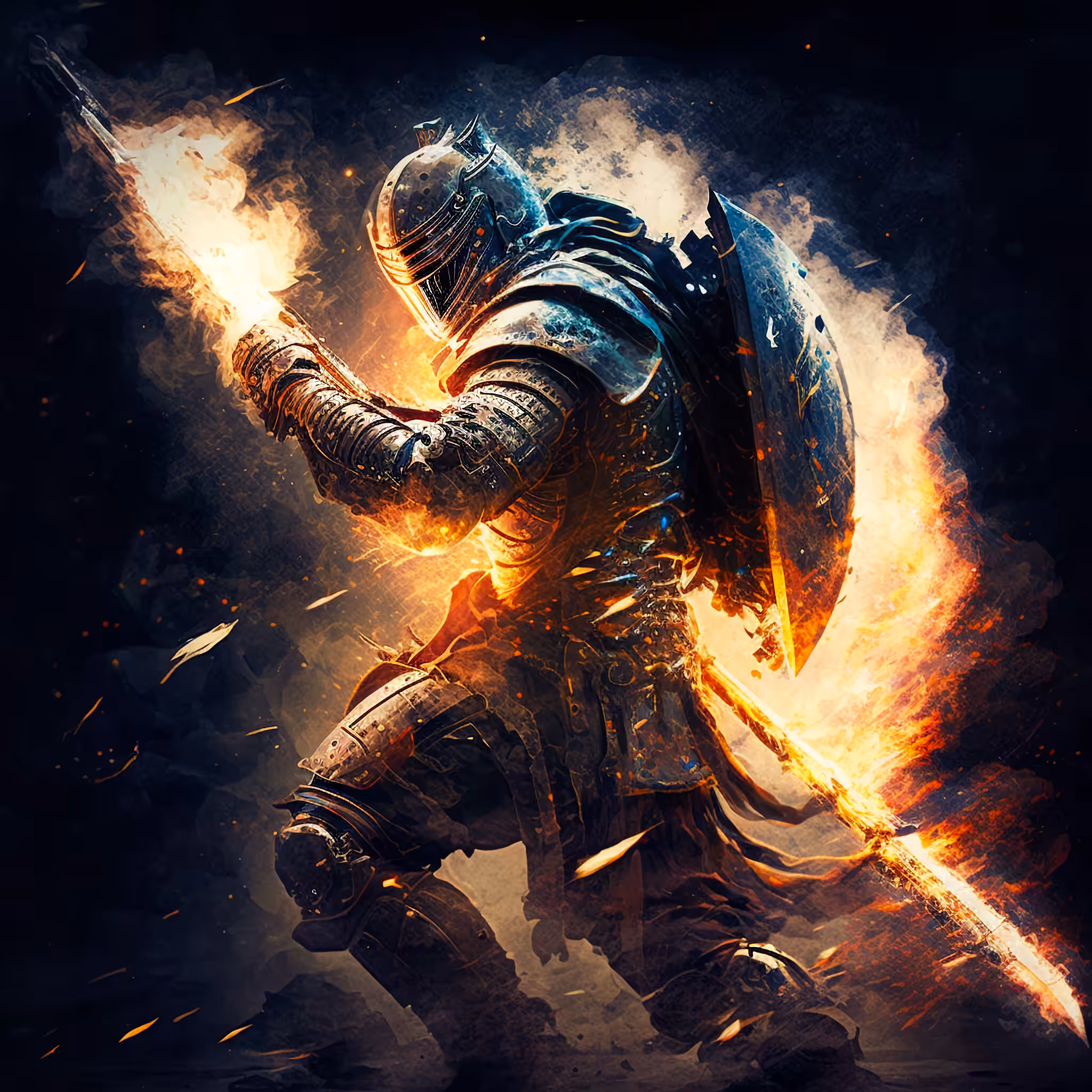 Flaming Knight