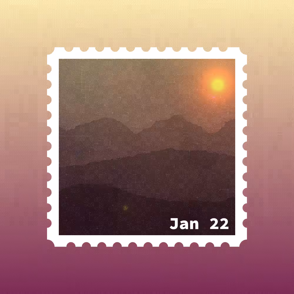 January 2022 stamp #9