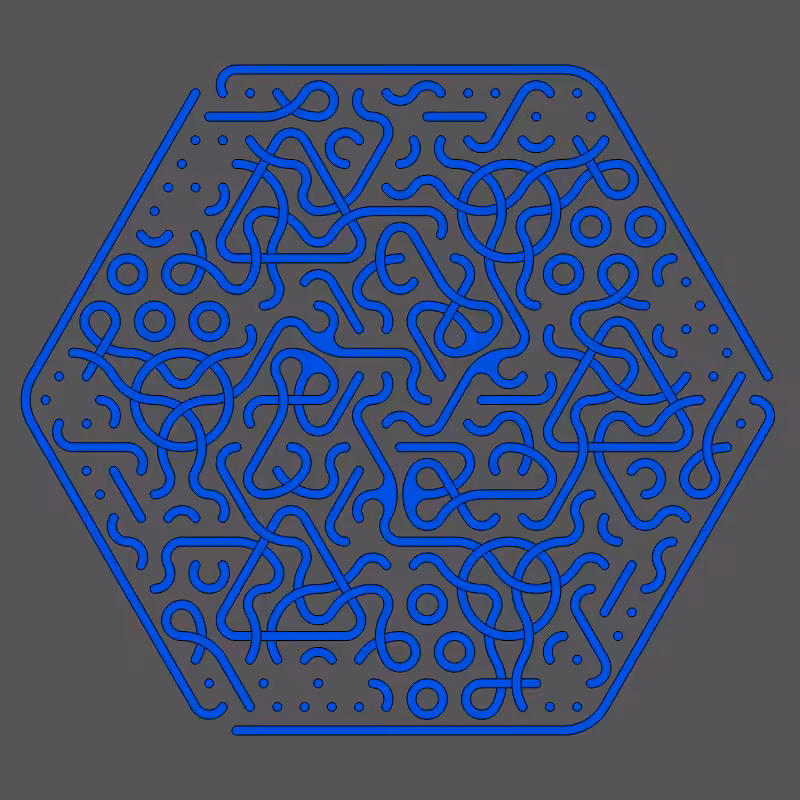 Threefold Symmetry - Dark Variations #52