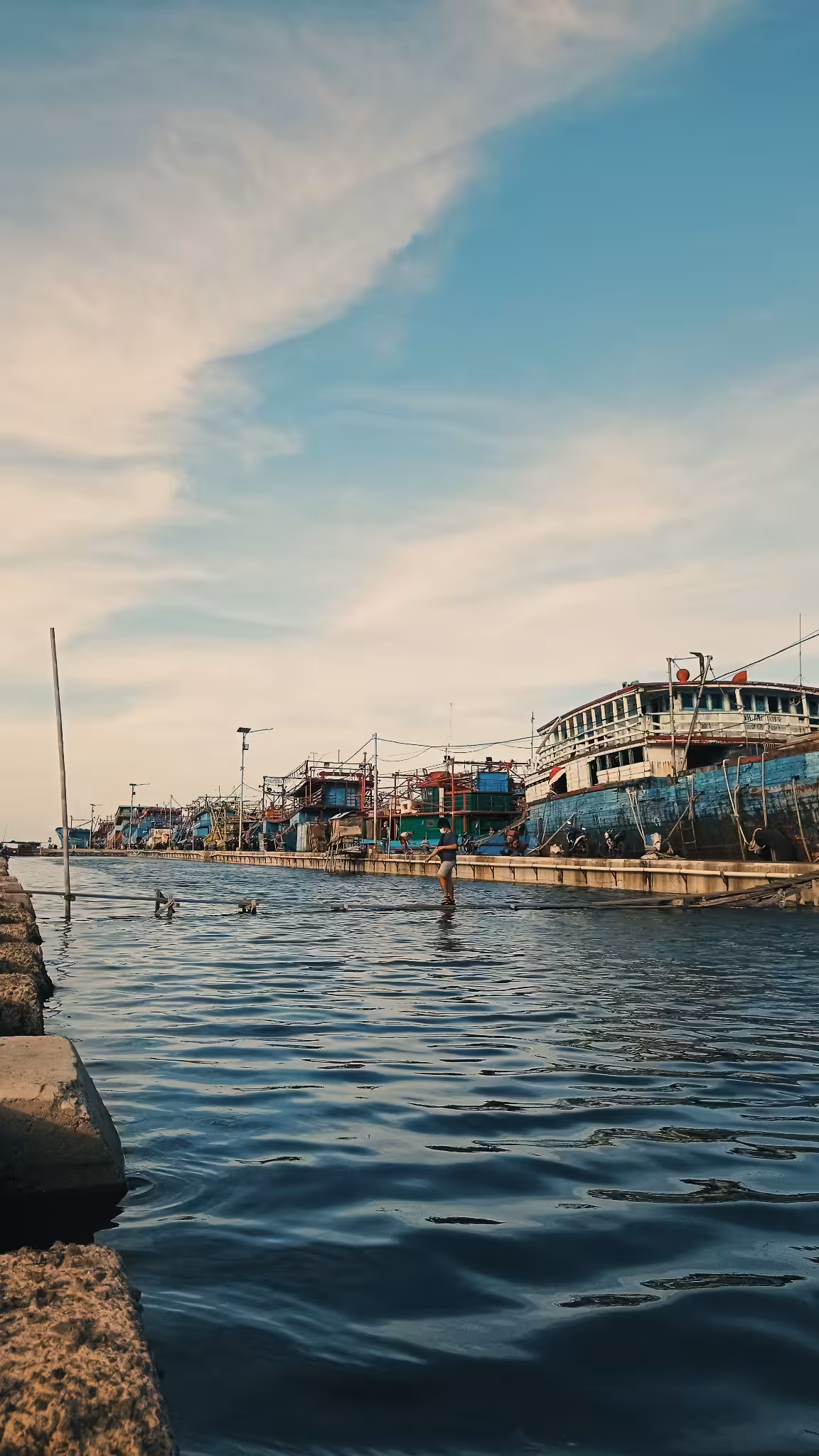 Man Over the Water