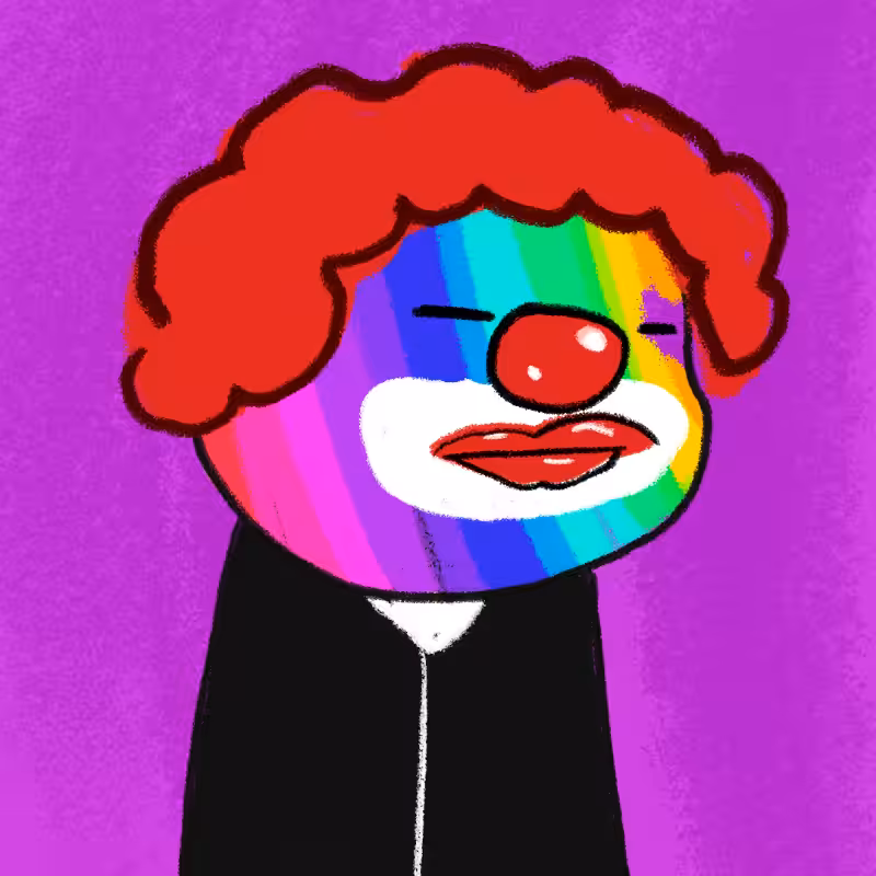 Peculiar clown #101