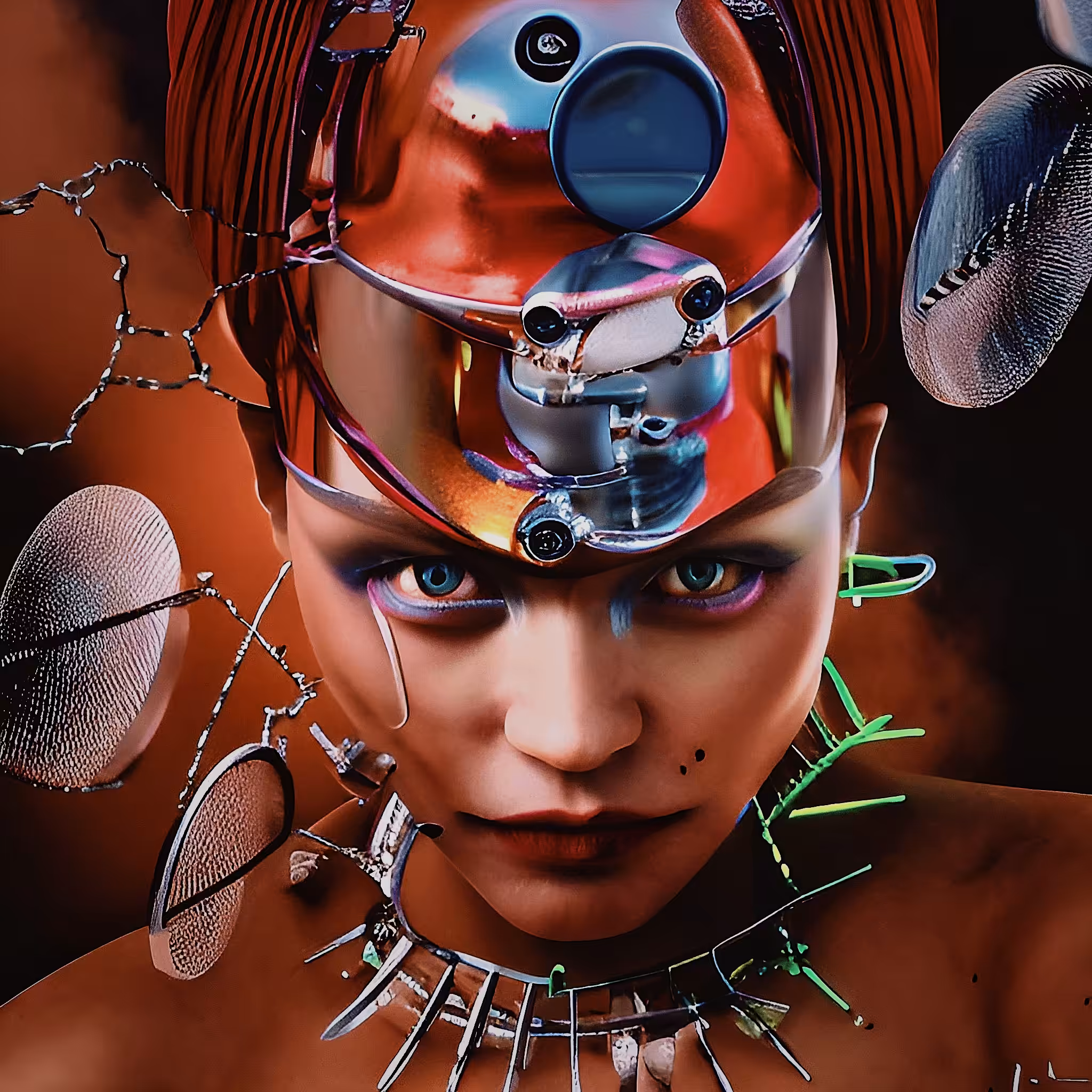 nft steampunk goddess 