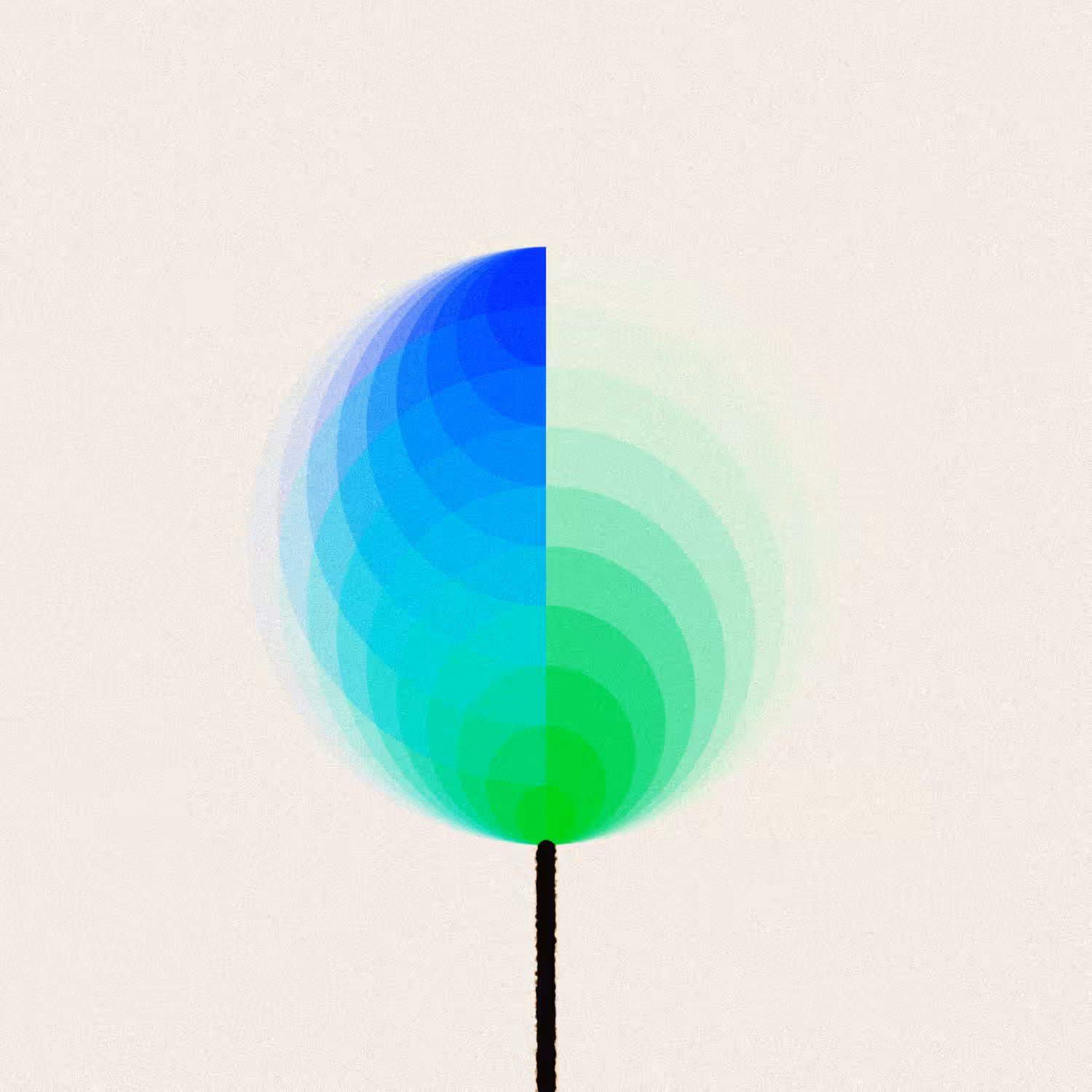 Fx(hash) Generative Birthday Candle #47
