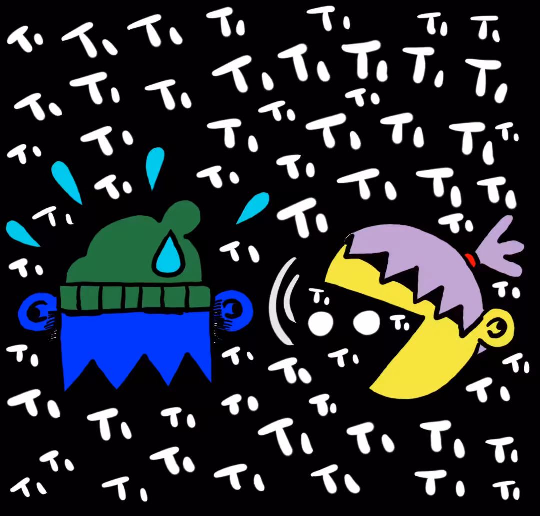Pacman and Ghost