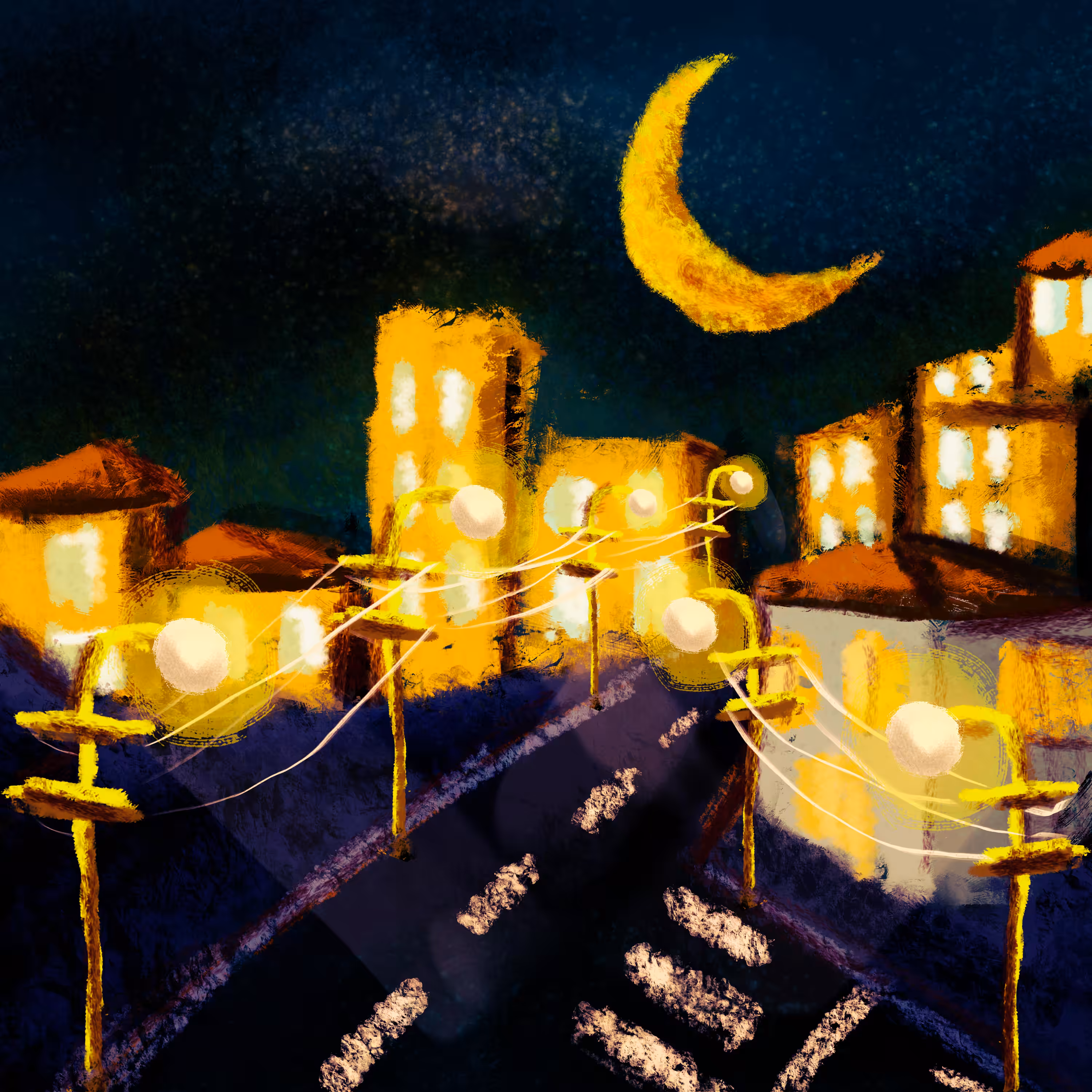 Street at night
