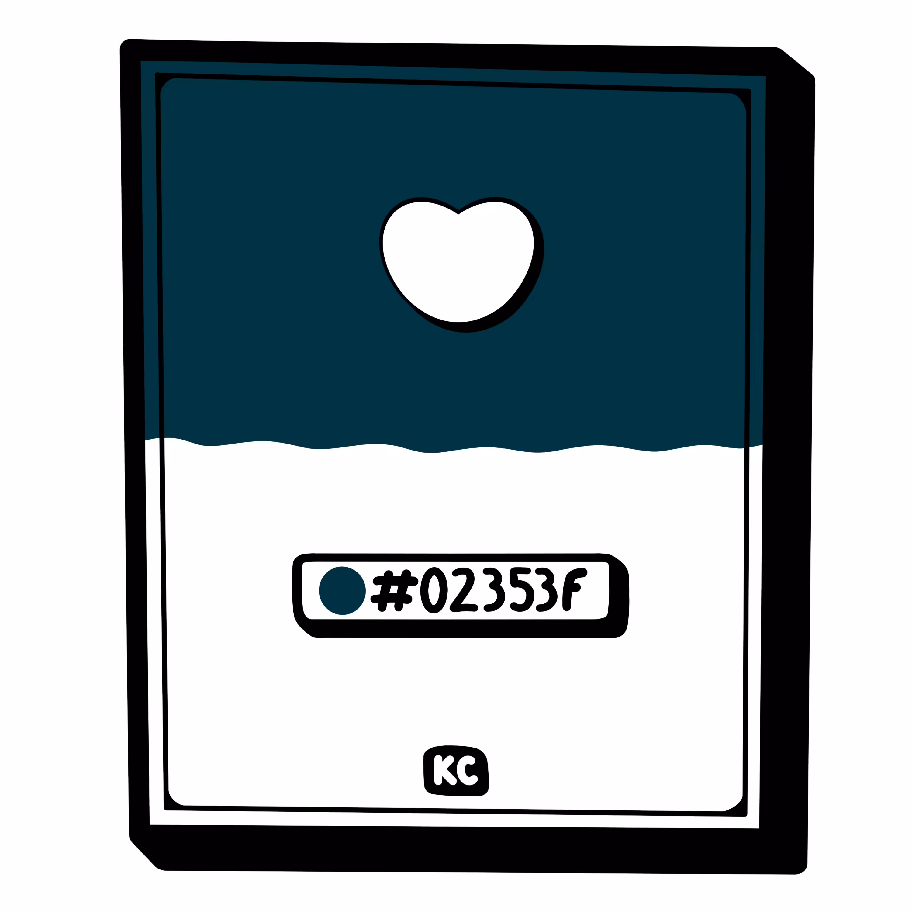KriptoColor #02353F