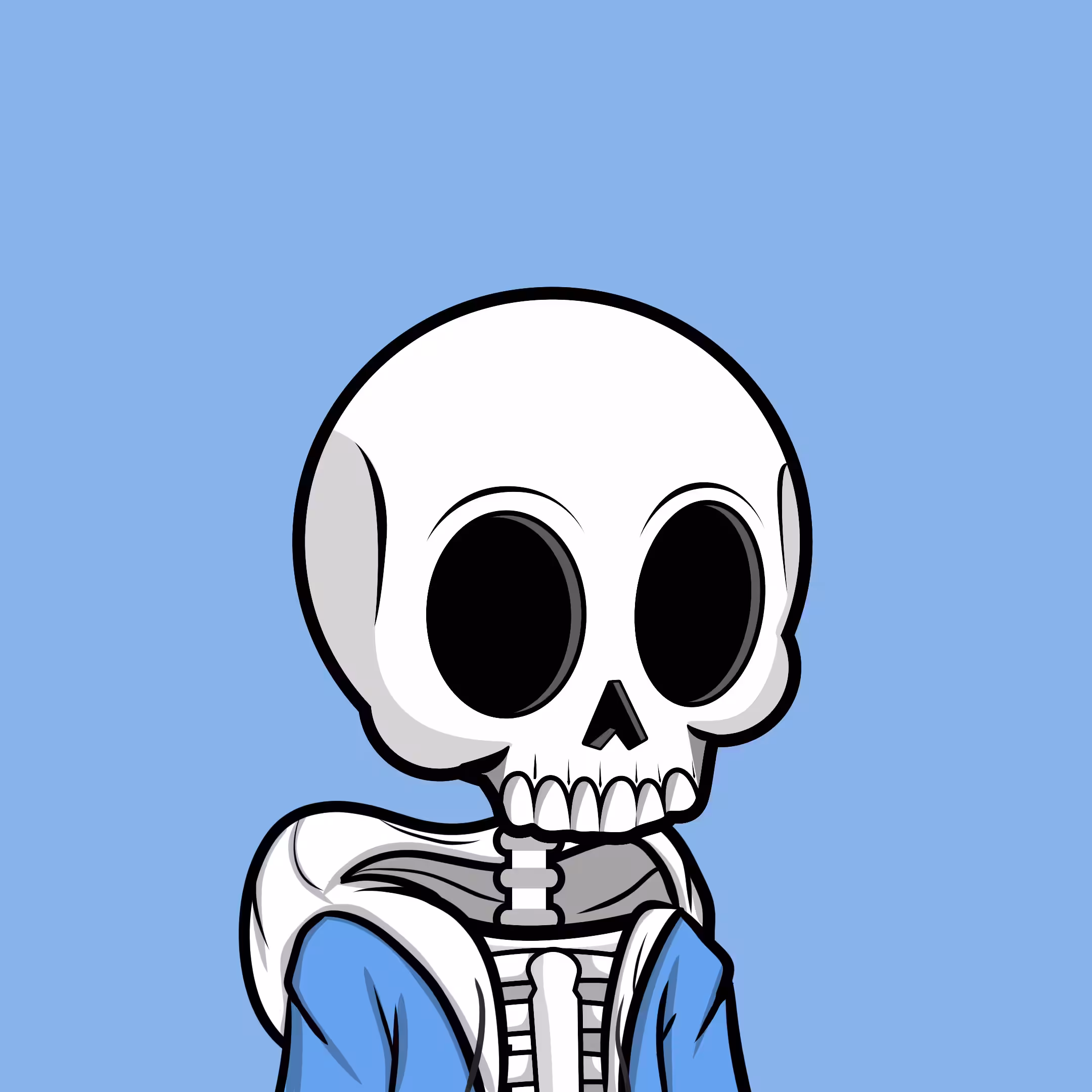 Edgar The Skeleton - Sans #143