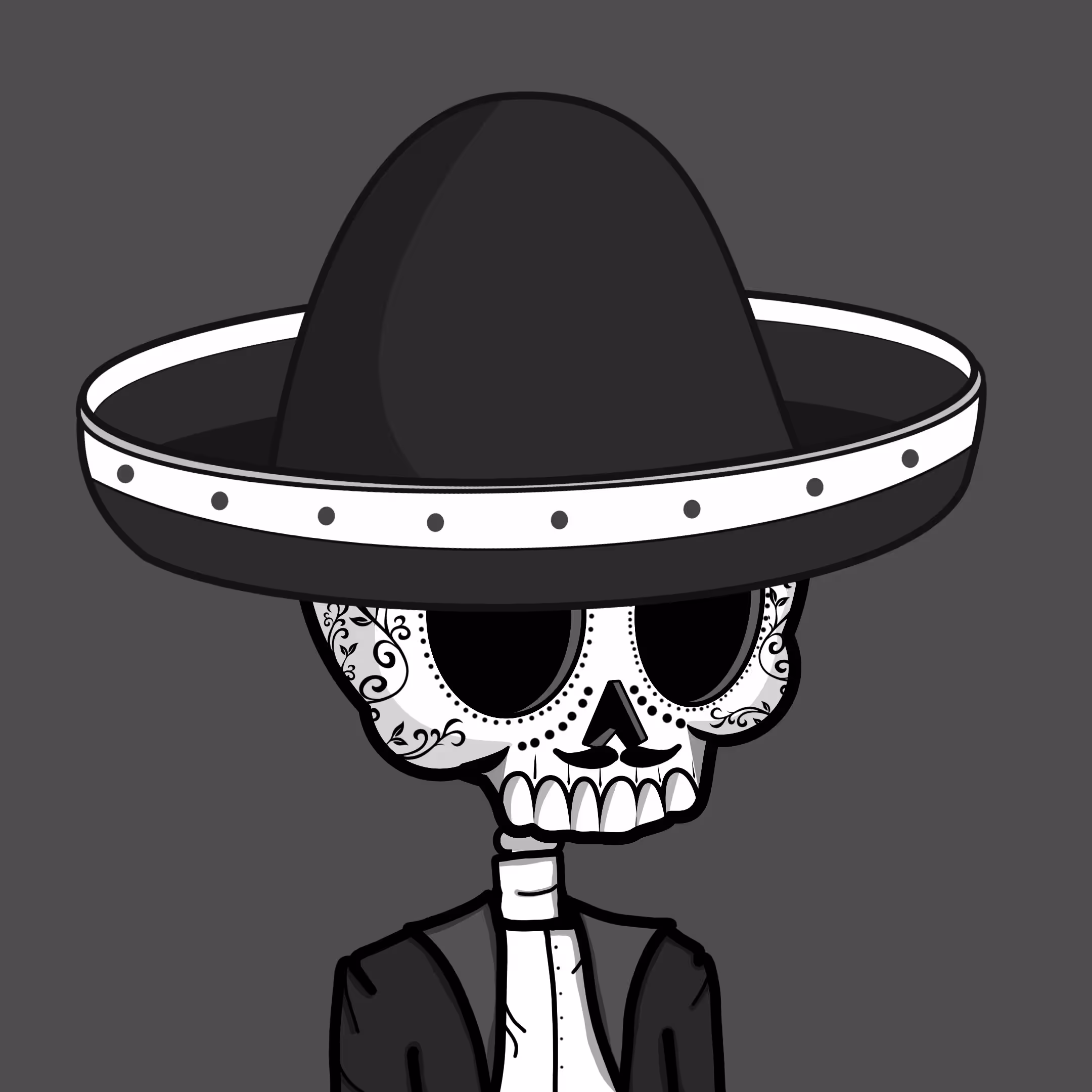 Edgar The Skeleton - Calavera #115