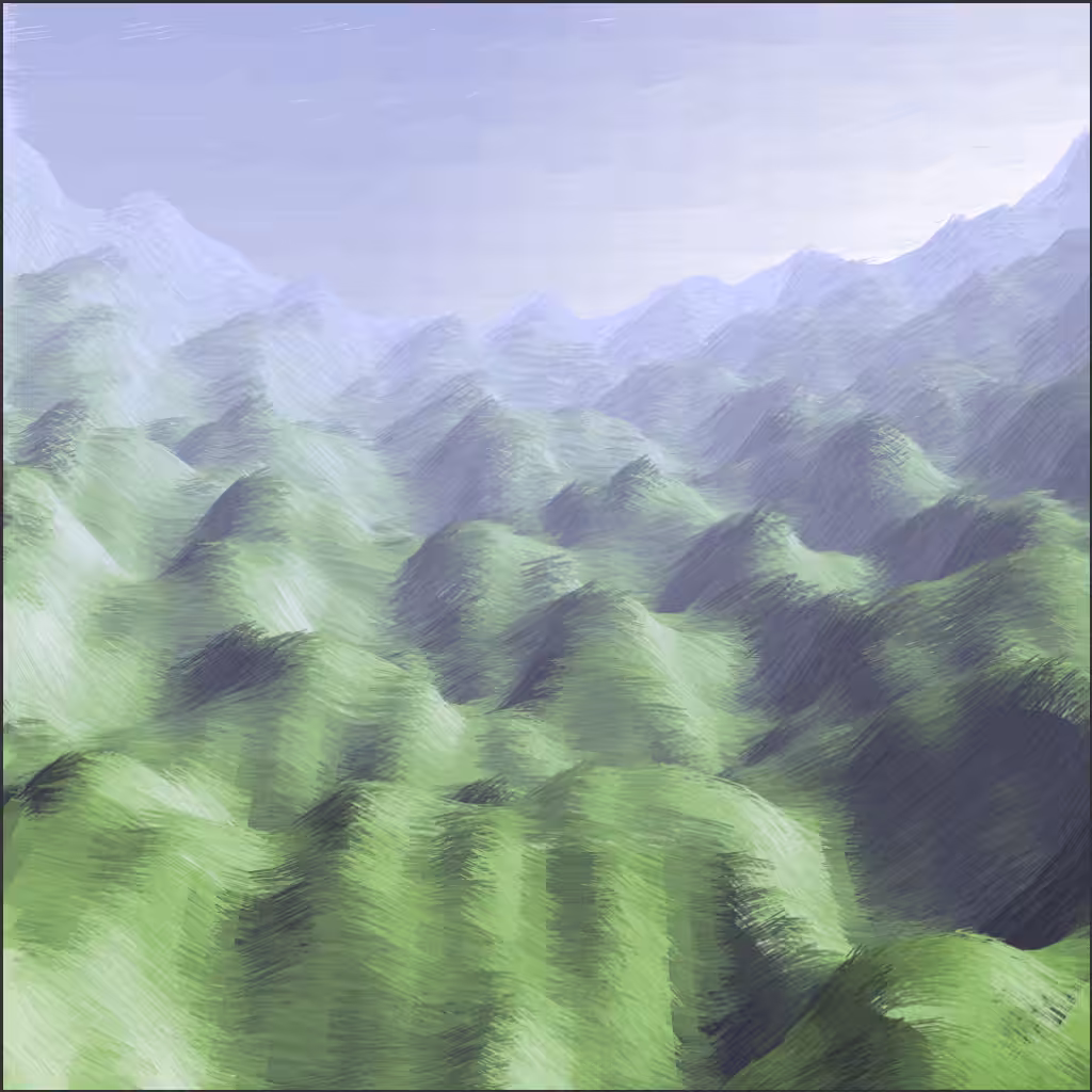 Lush Fields  #68