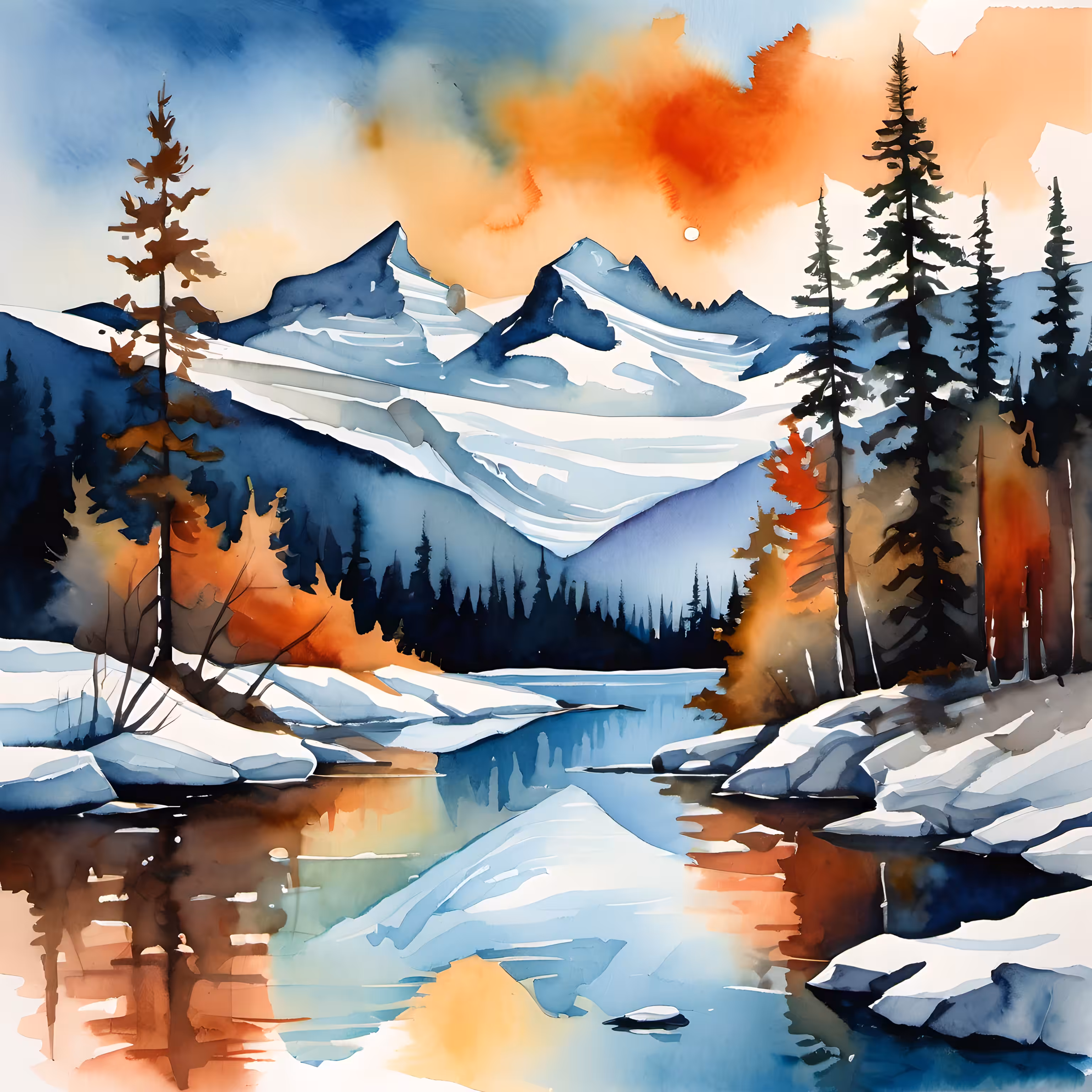 Glacial Lakes #29