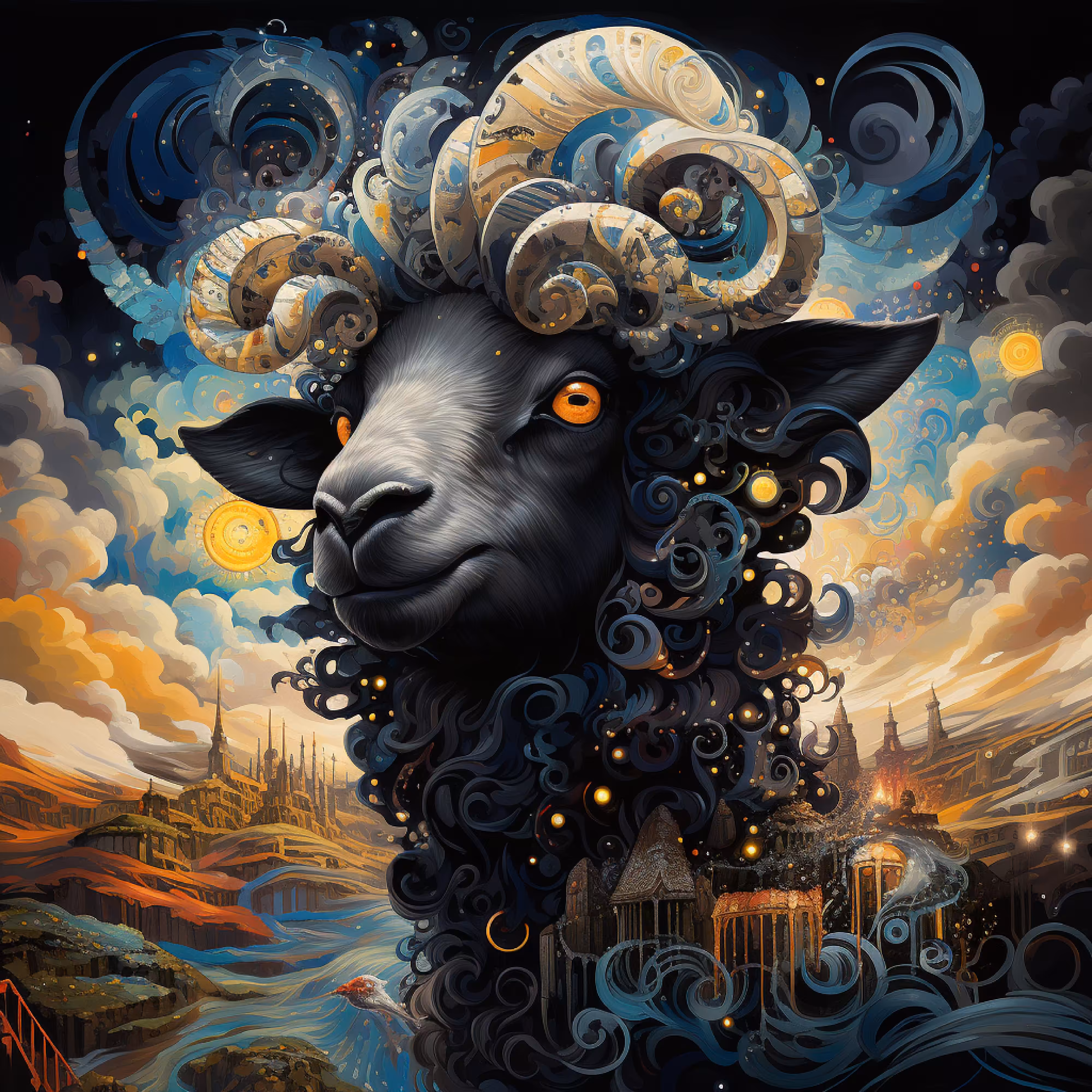 Black sheep; no clone