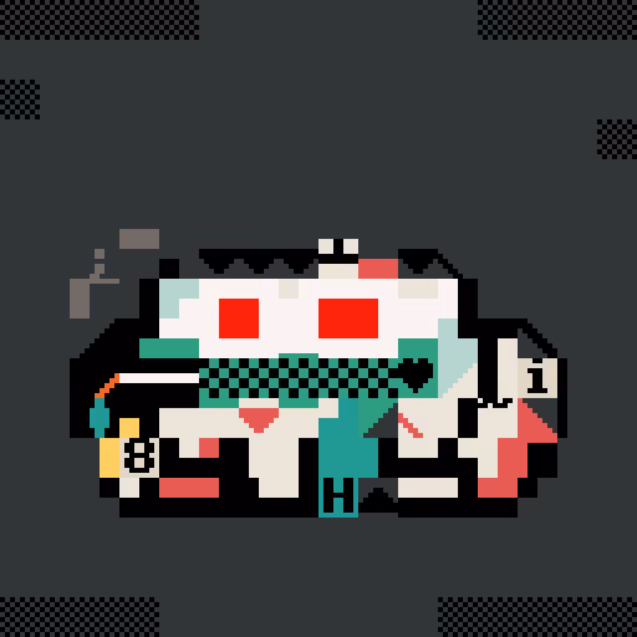 ASCII CrypToadz #1416