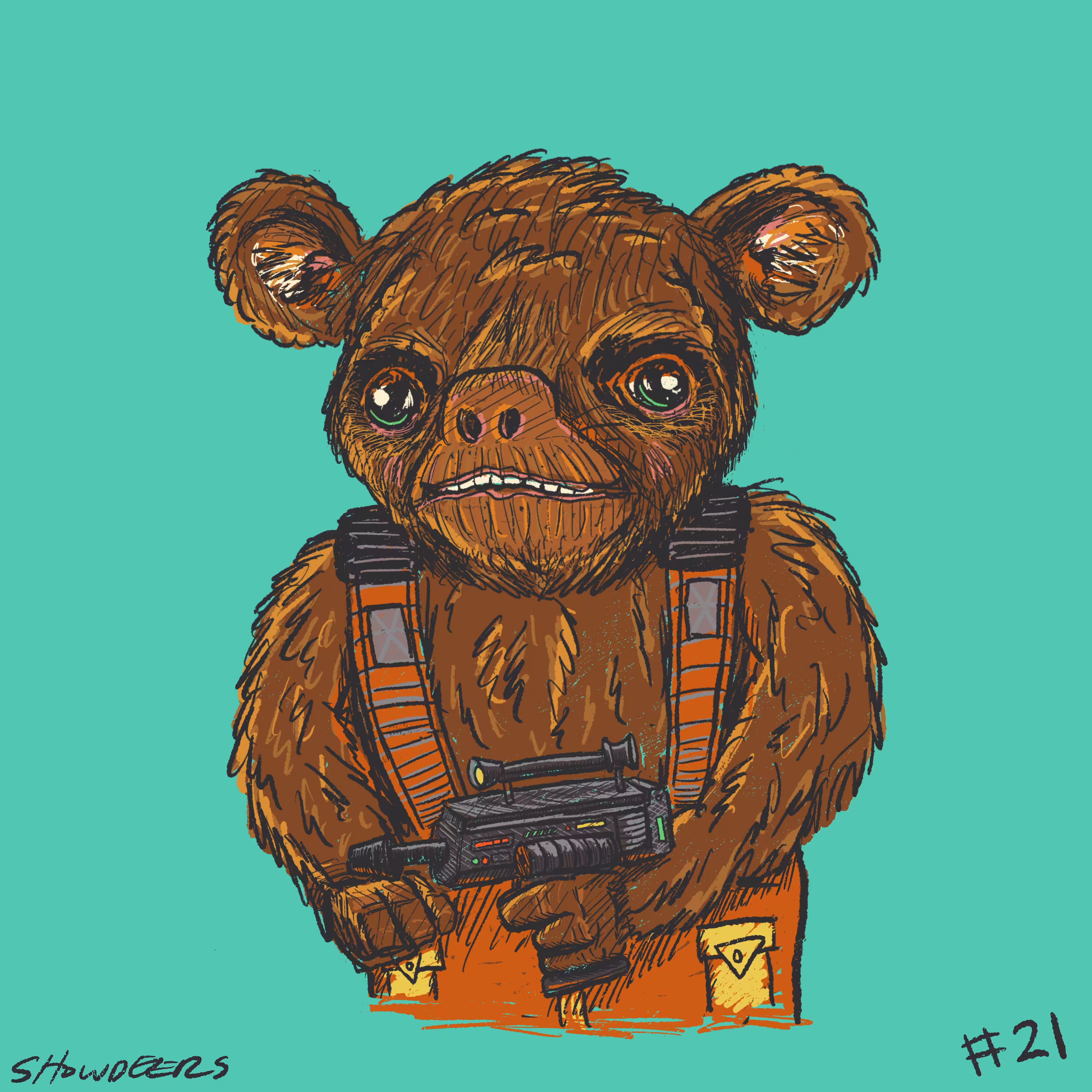 Showdeers #21 - Space Bear