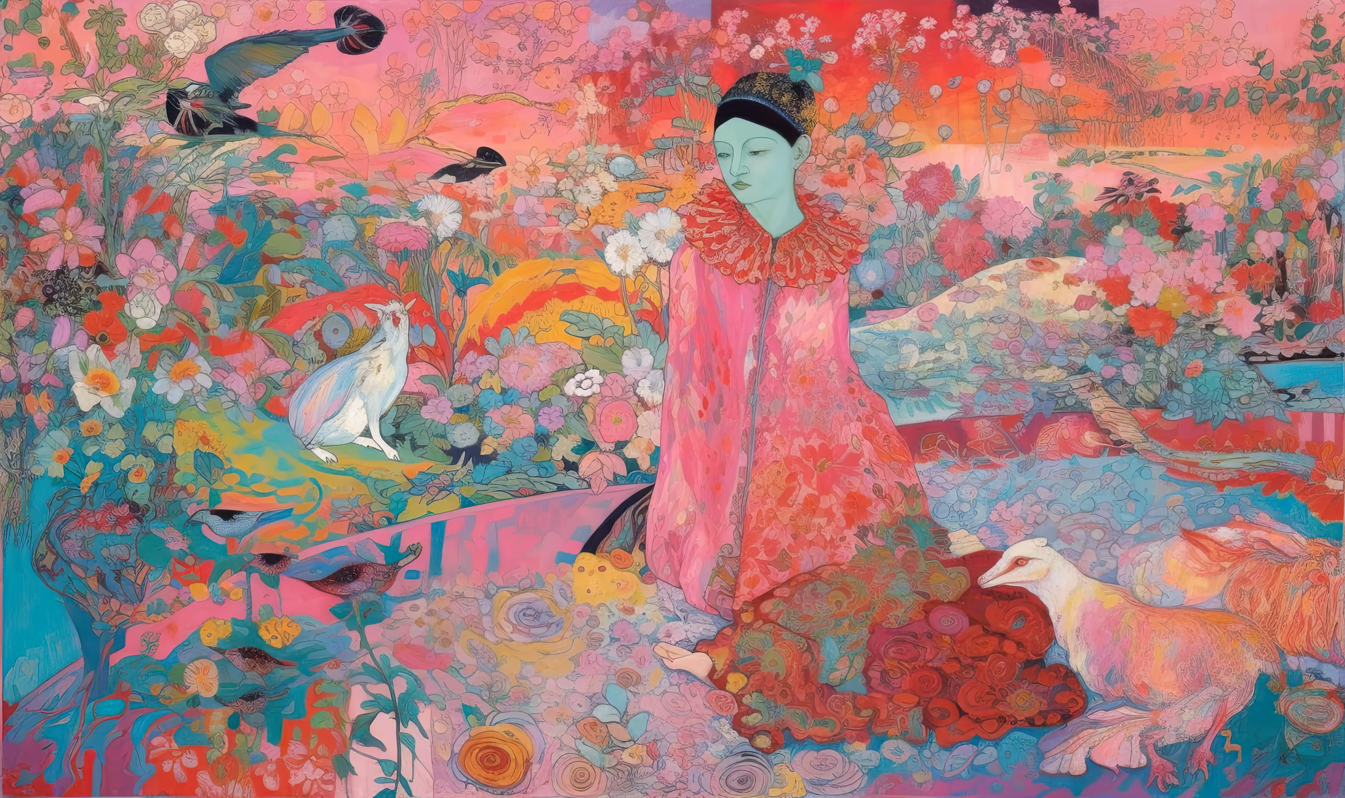 Embracing Blissful Blossoms