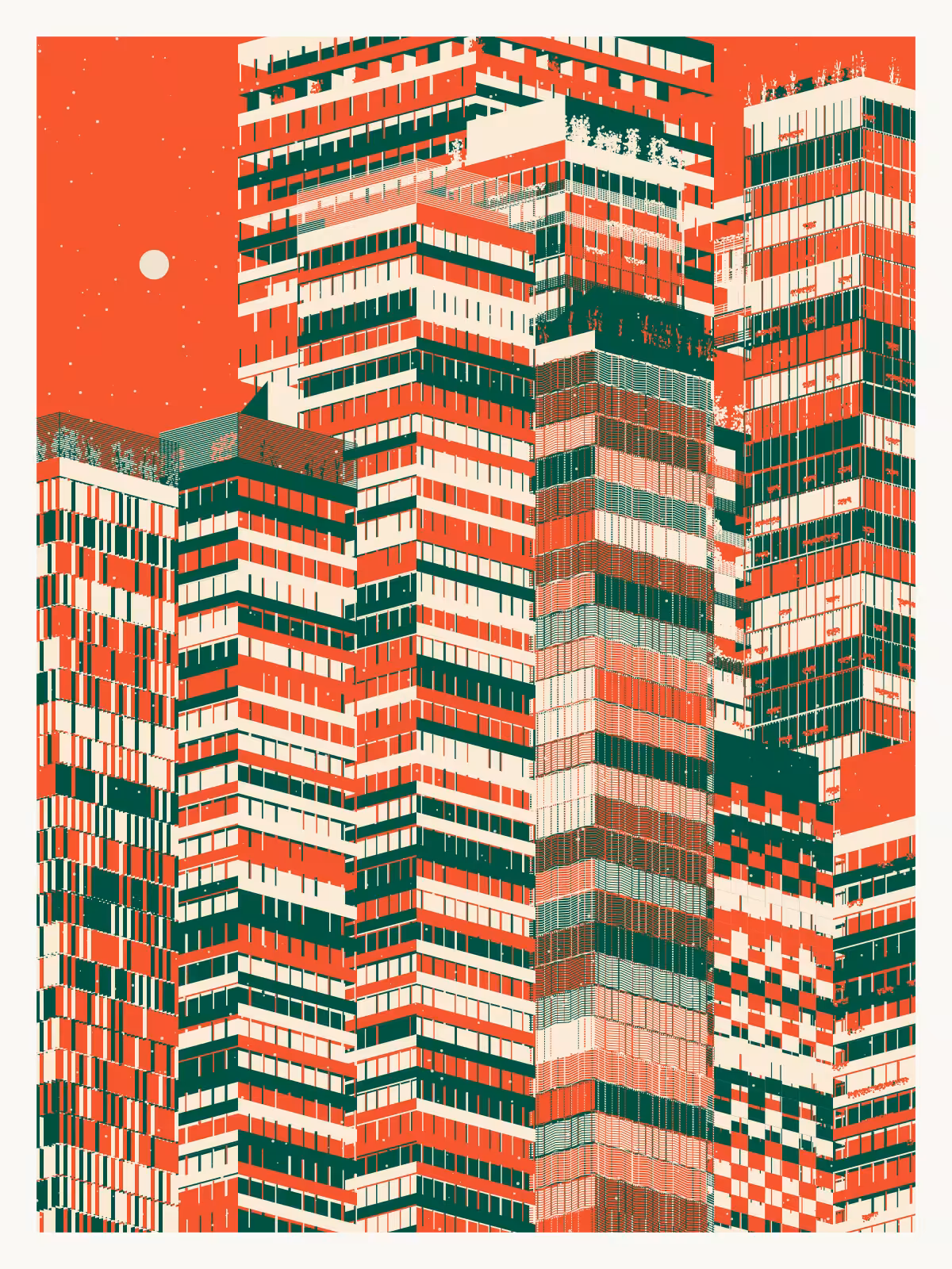Perpendicular Inhabitation #111