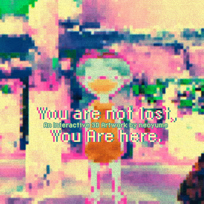 You are not lost, you are here.