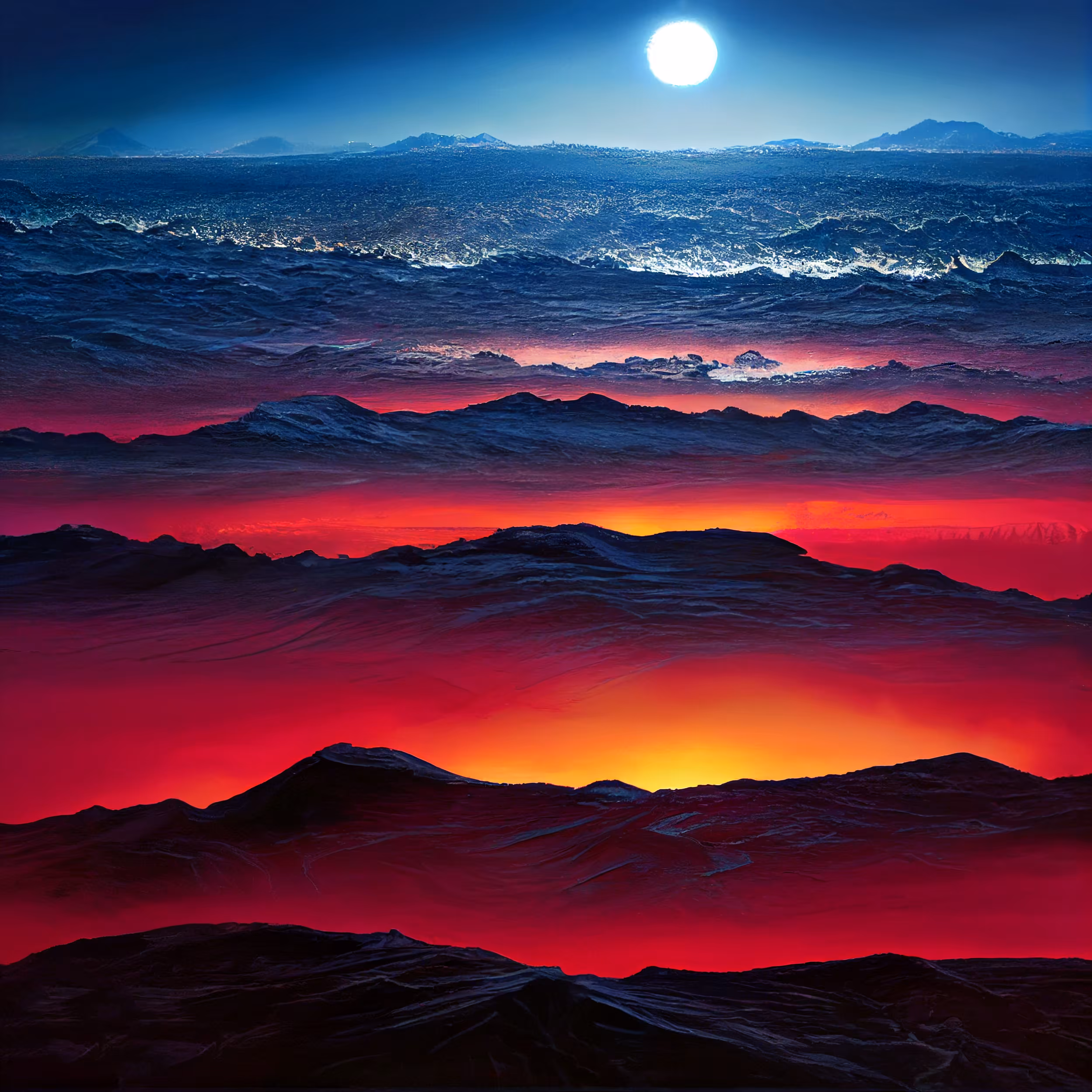 Moon over Sunsets