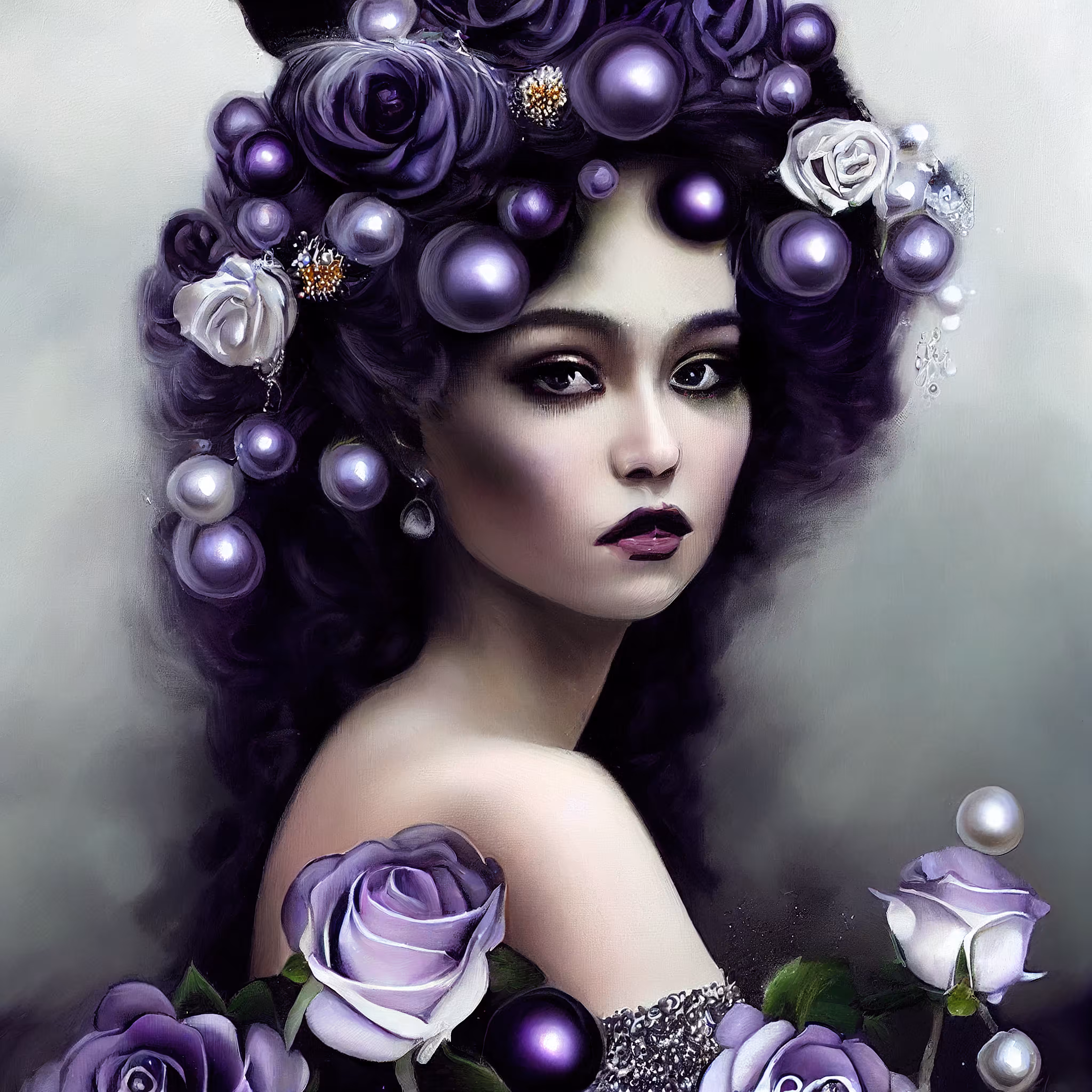 The Woman in Purple
