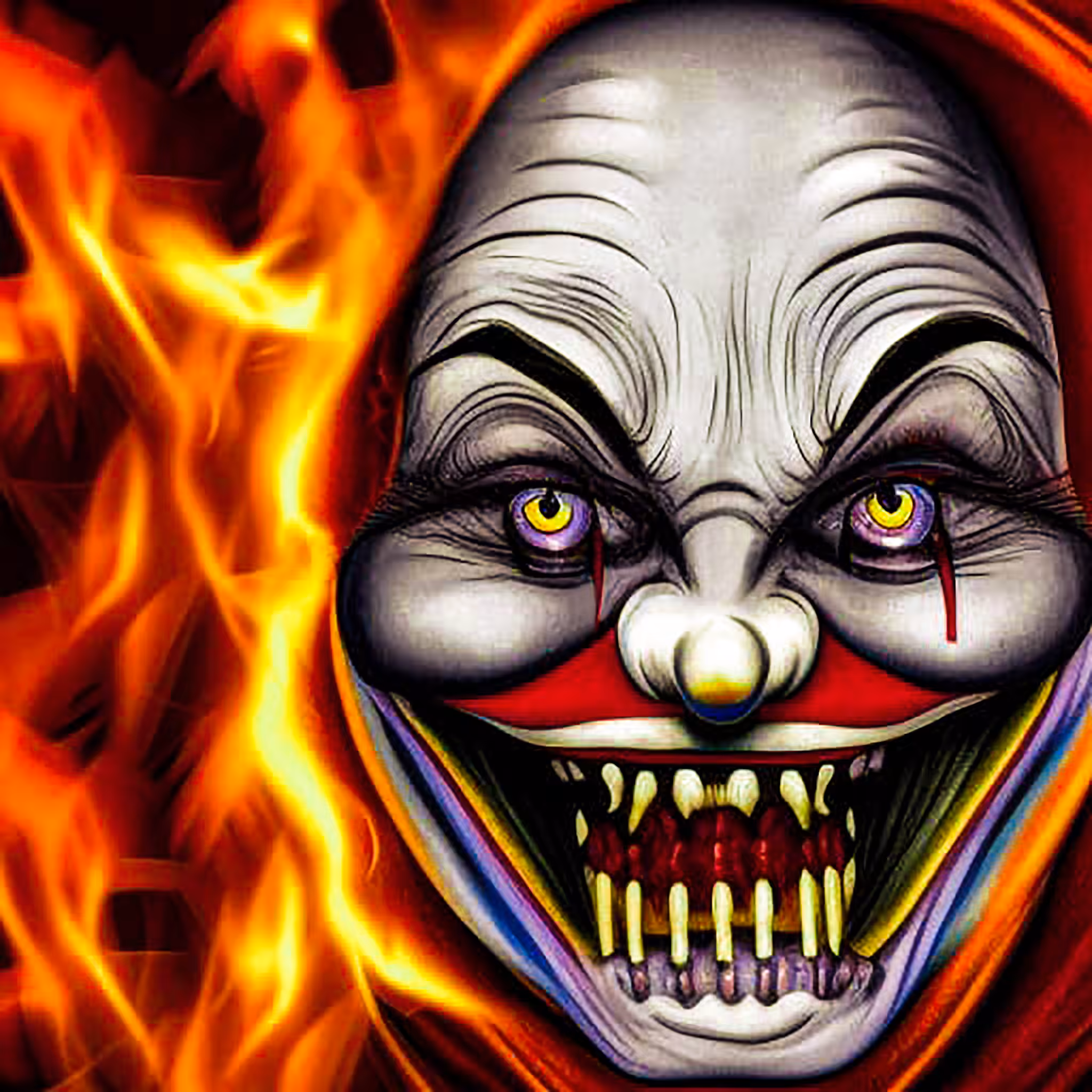 Flames of the Smiling Clown