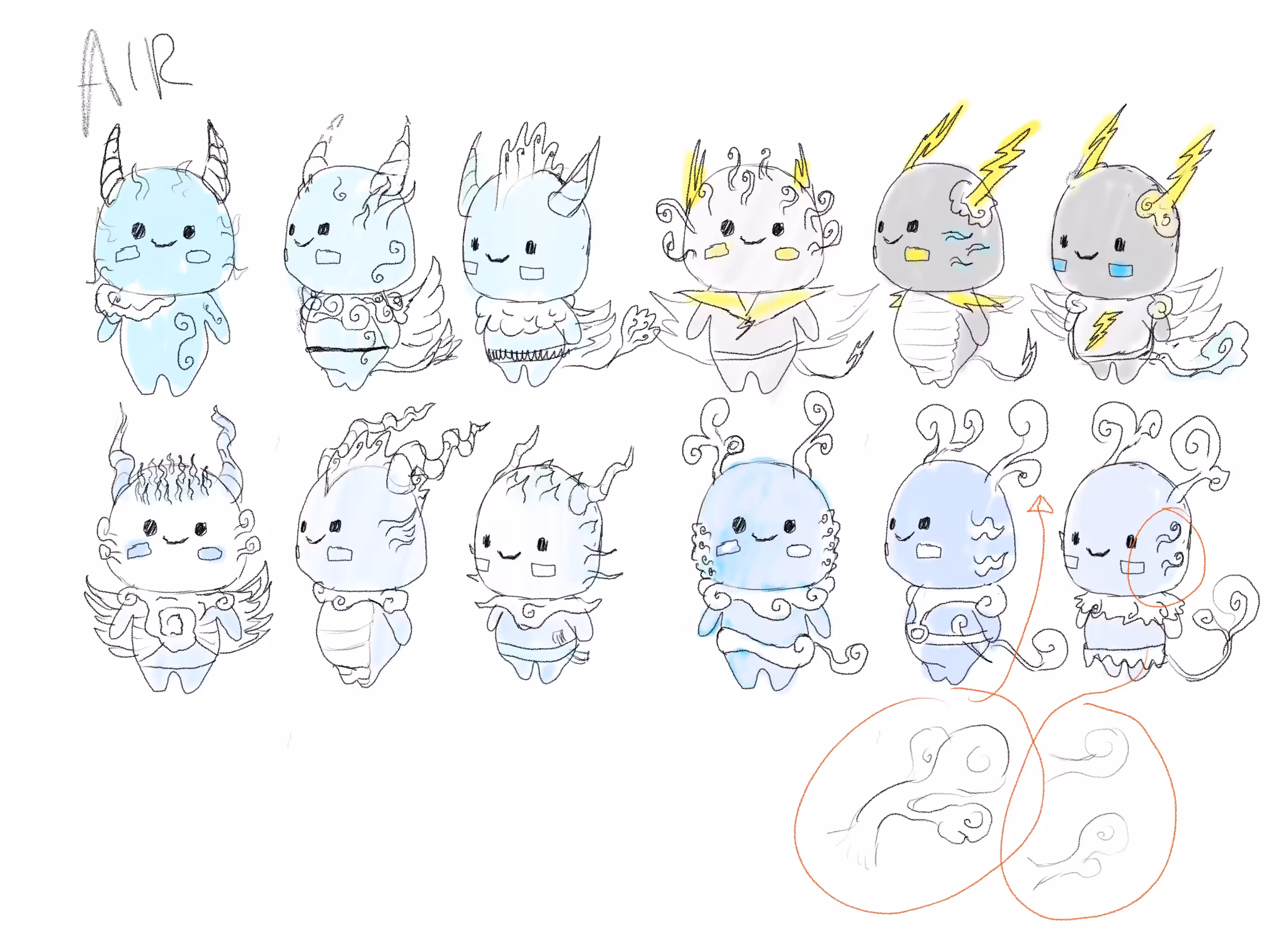Fini Sketches