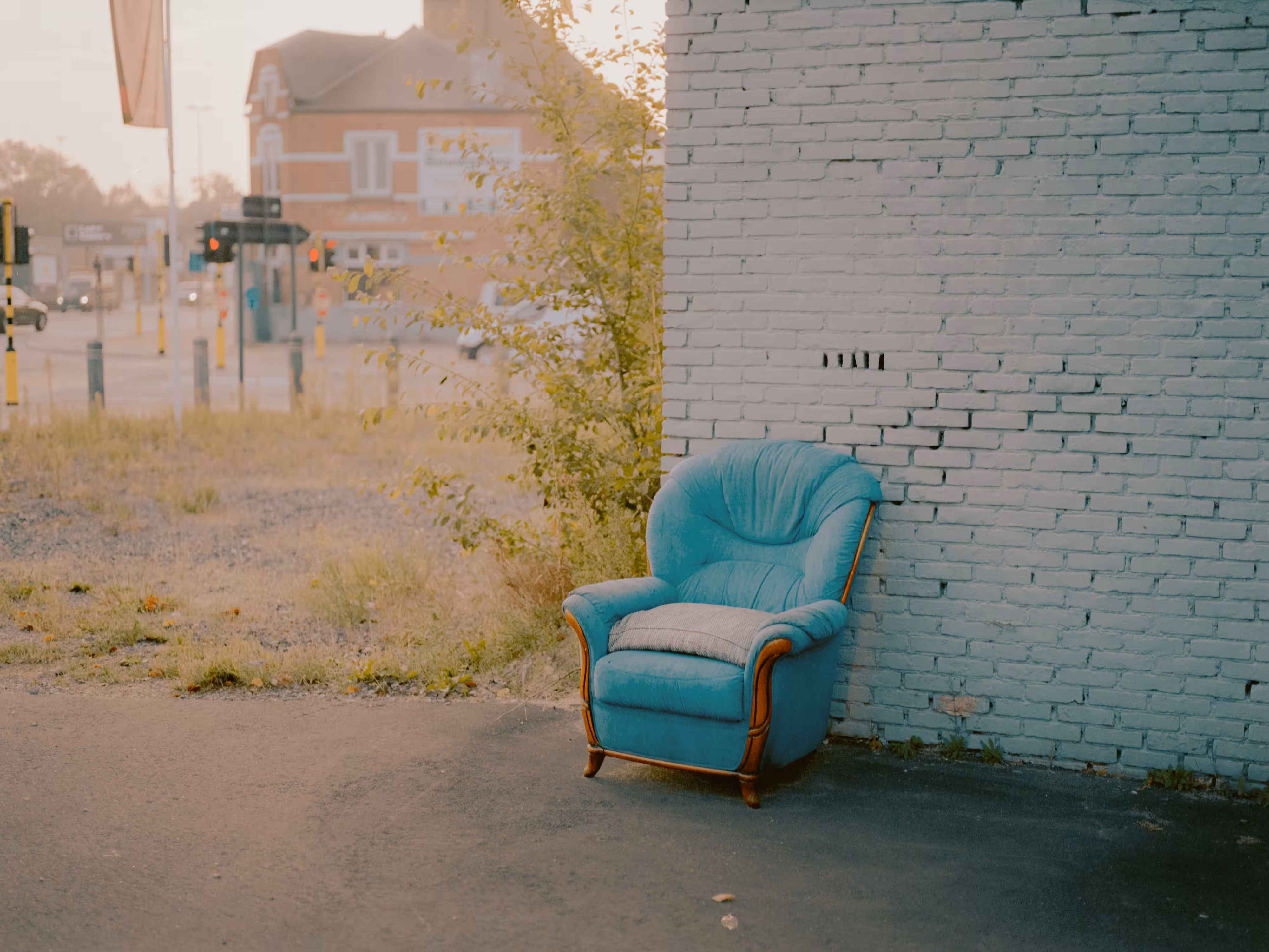 Ordinary places: Blue seat