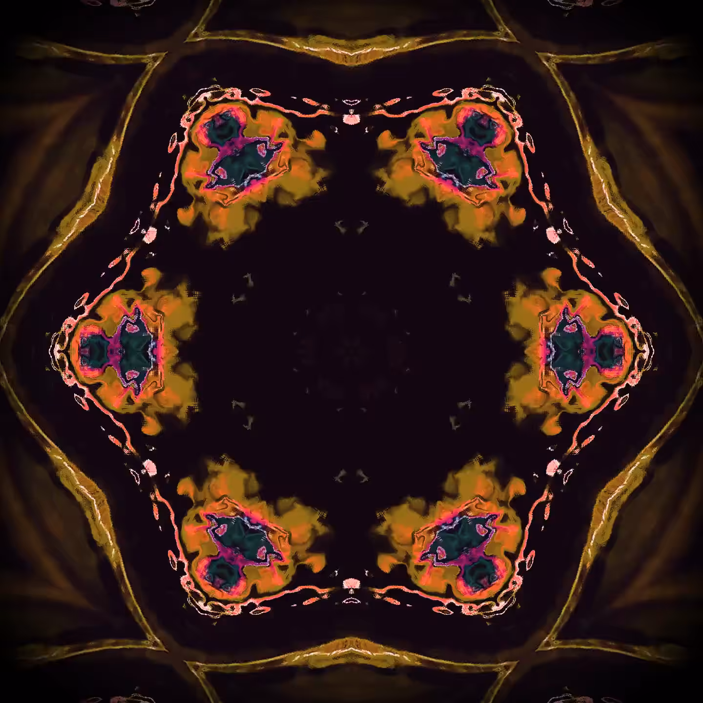 Luminescent Overtone Vibration Echoes