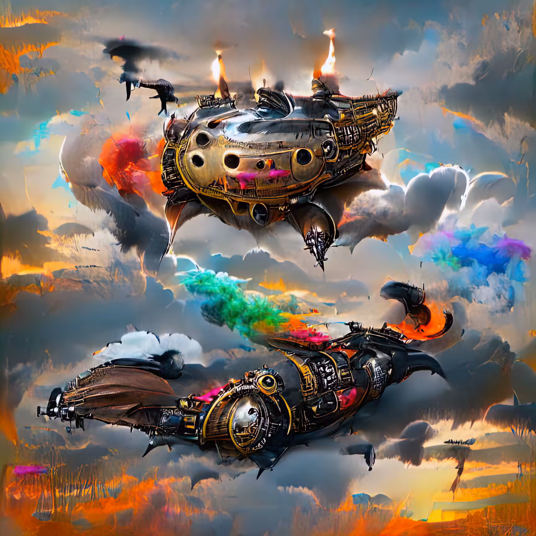 Outerspace Steampunk 425/501