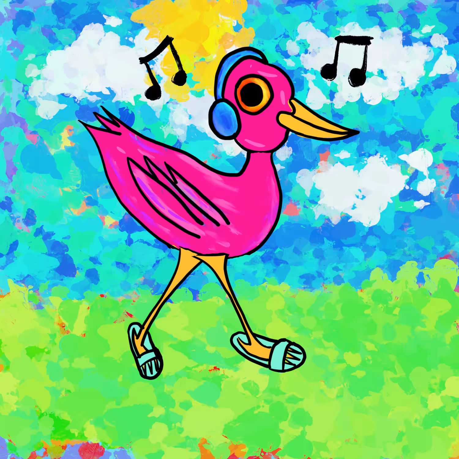 Happy bird #1