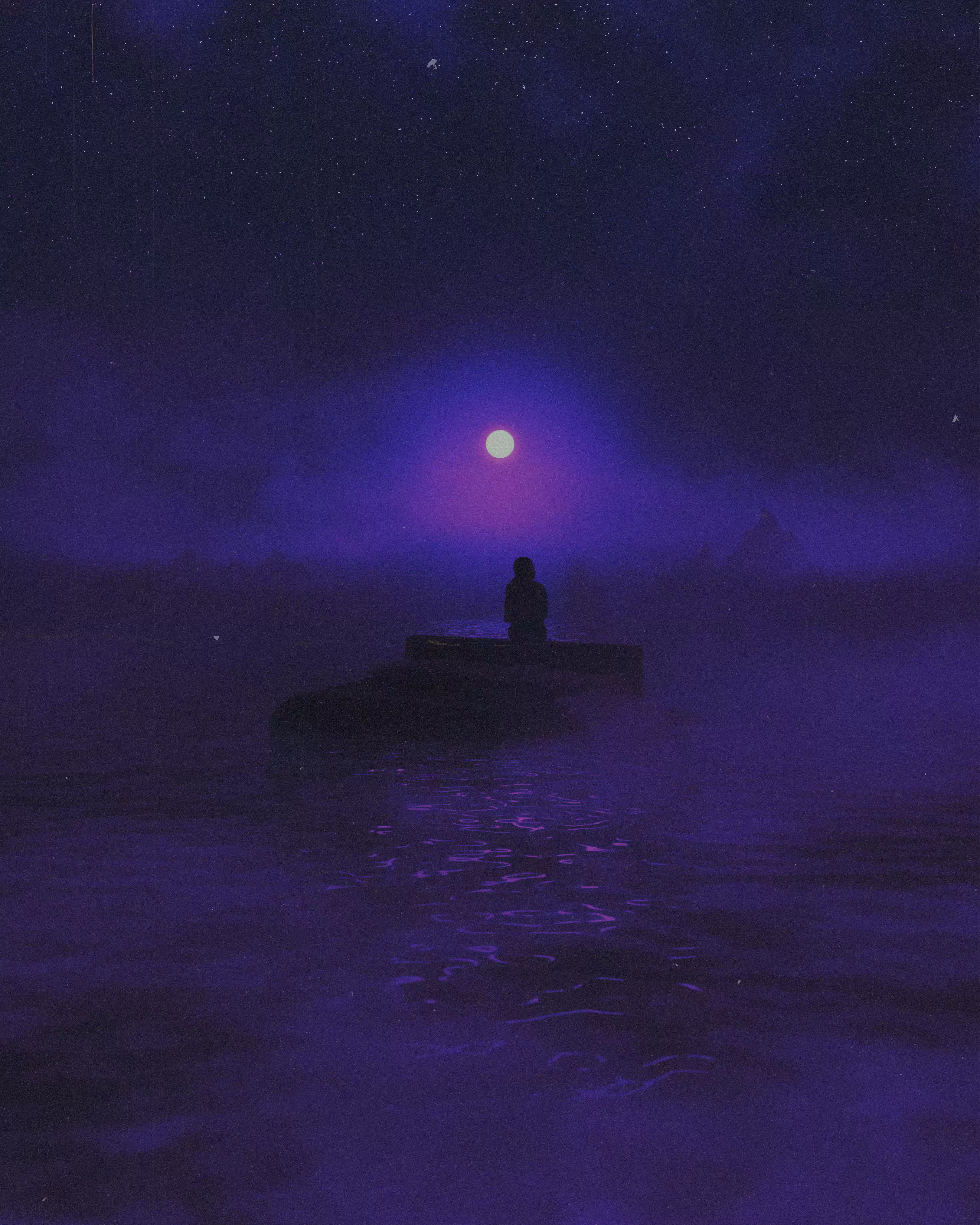 dreaming in a static night