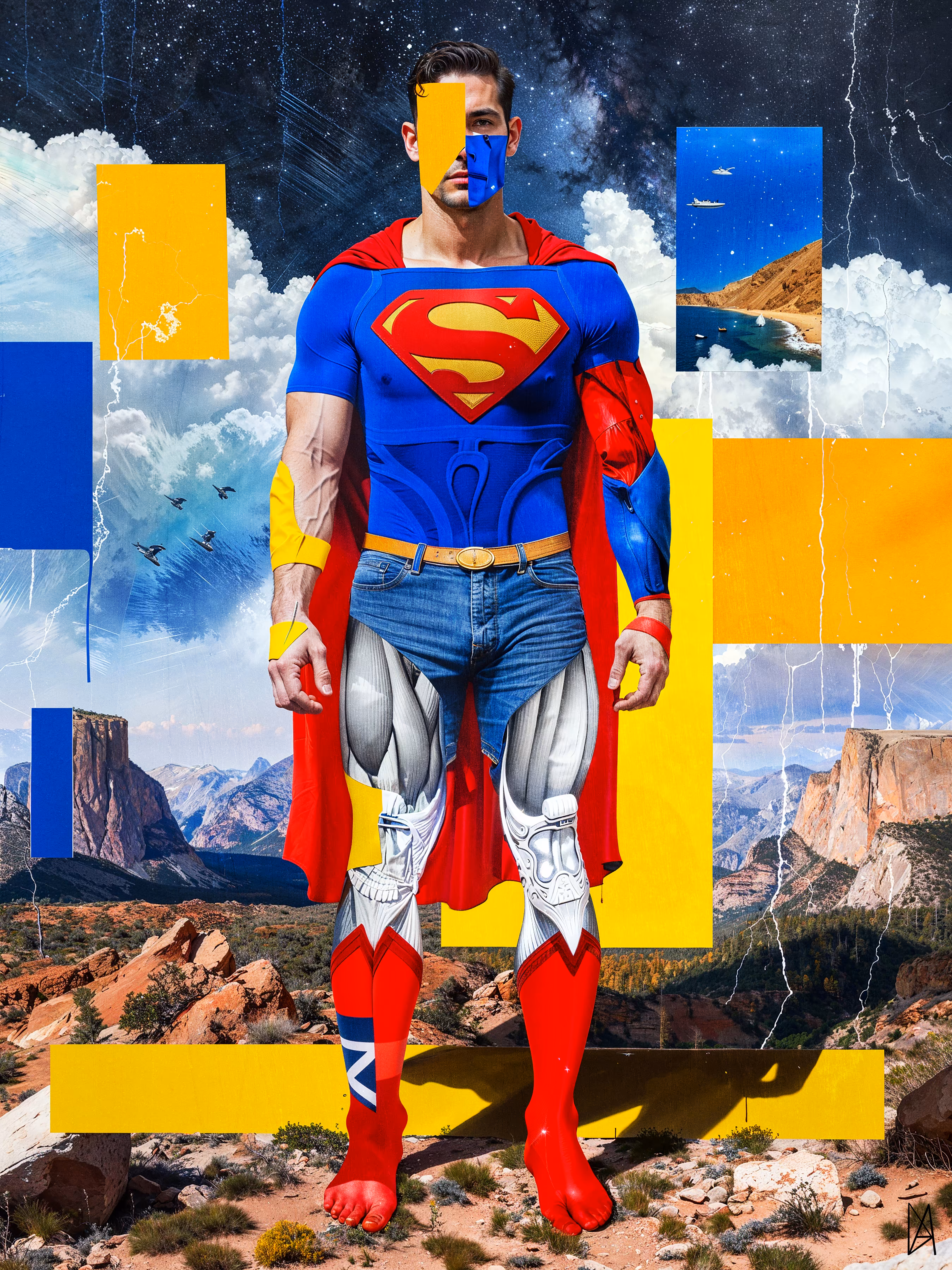 Rodeo posts: SUPERMAN