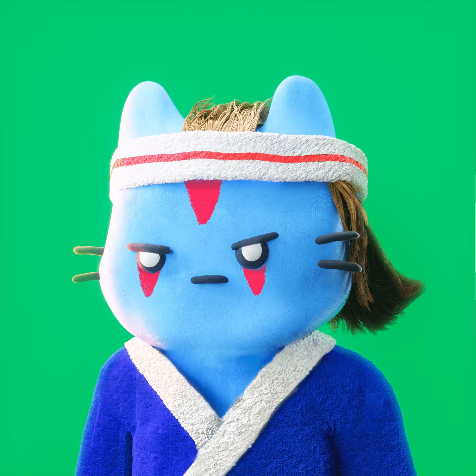 Cool Cats 3D: Cool Cat 3D #3015