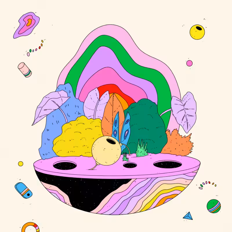 🌈🌴🪐 #93