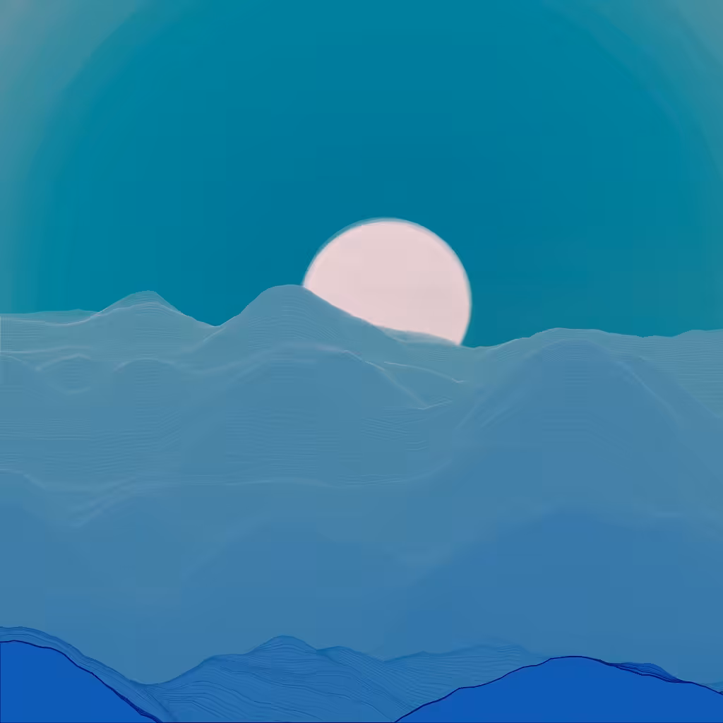Valley at Dawn #88
