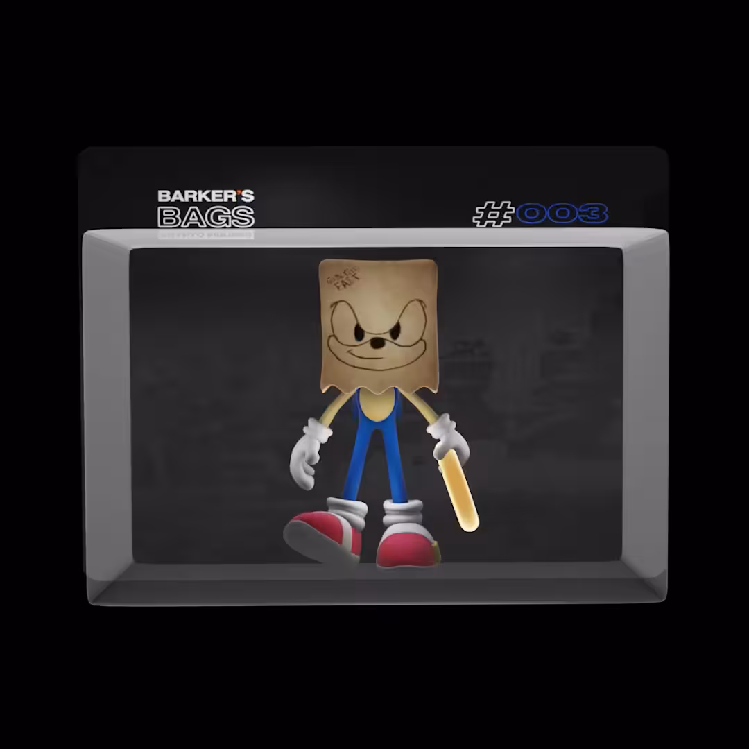 003 THE HEDGE-HOG (BARKER'S BAGS)